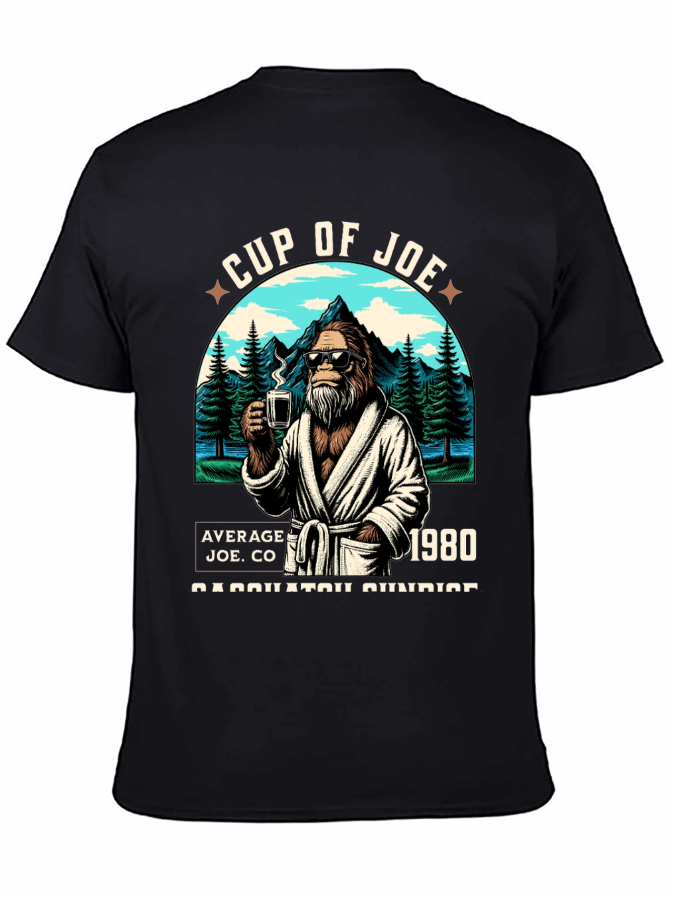 Cup of Joe Bigfoot T-Shirt: Average Joe CO