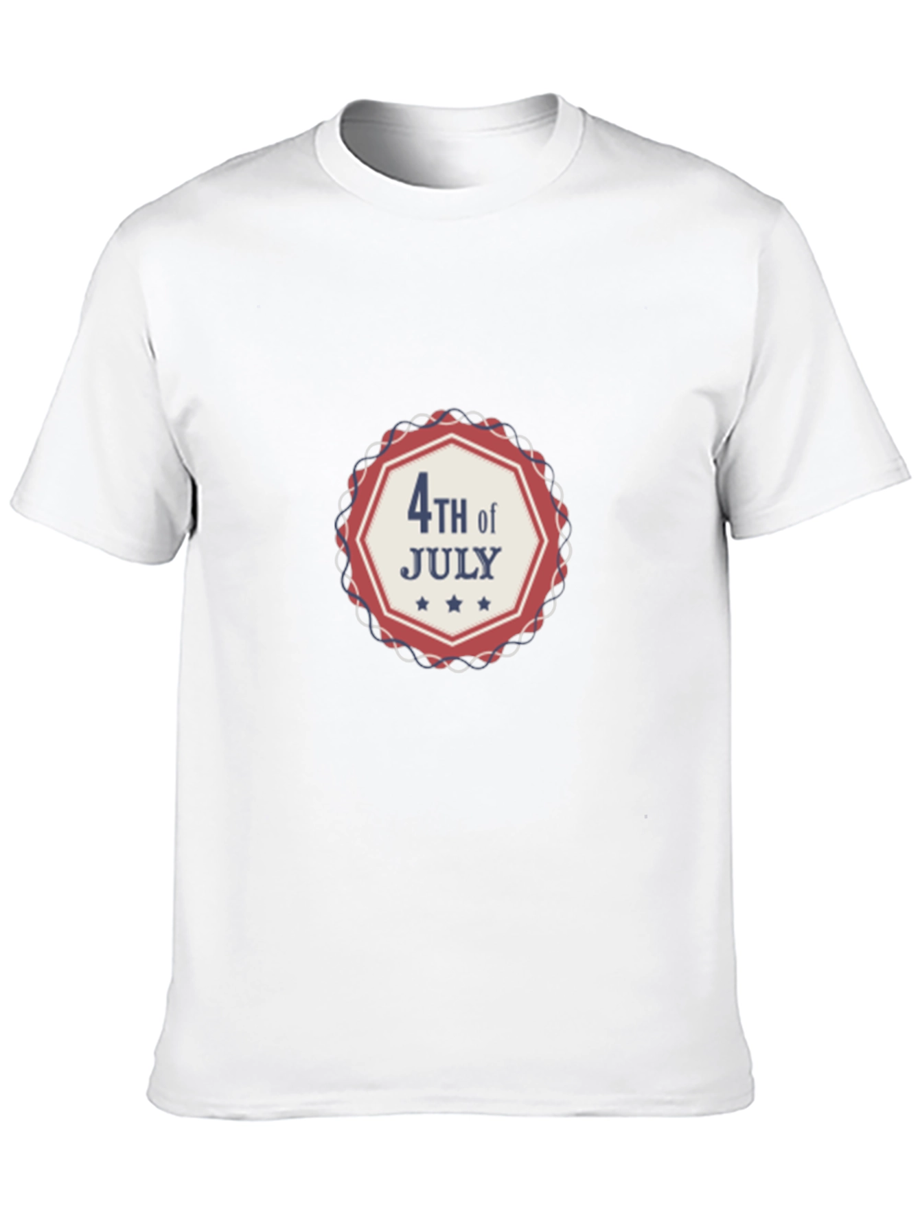4th of July Patriotic Graphic T-Shirt