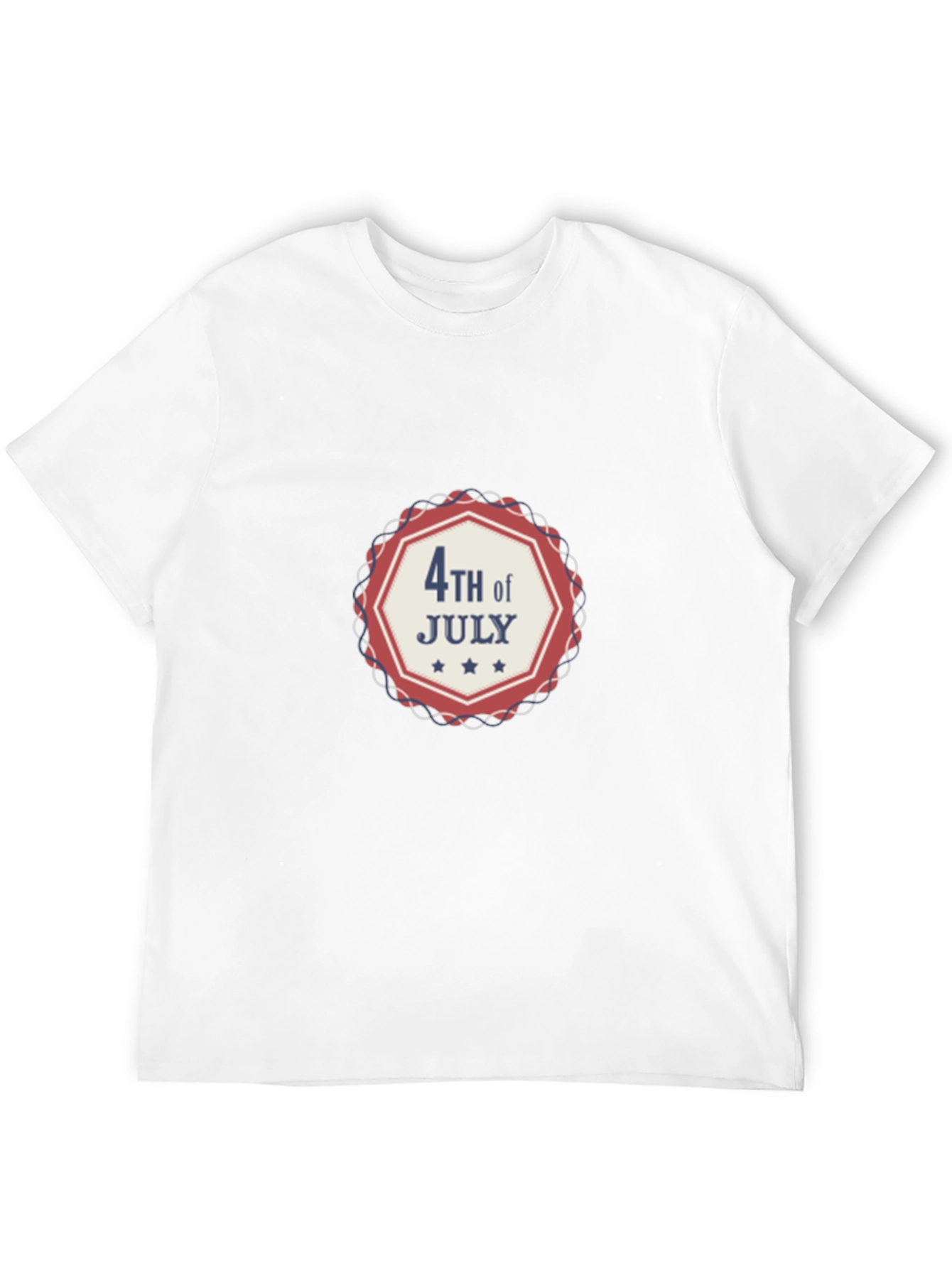 4th of July Patriotic Graphic T-Shirt