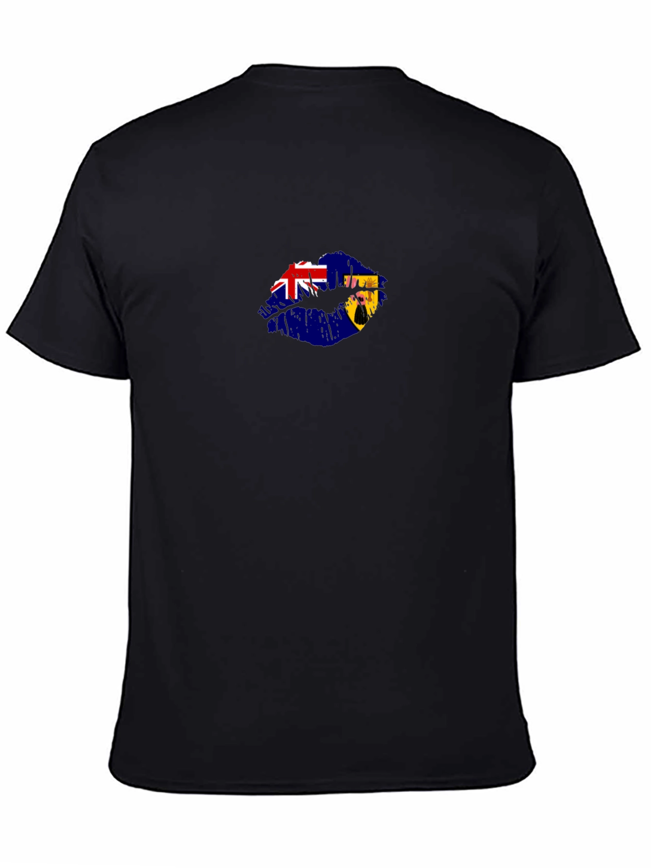 Turks & Caicos Islands Flag Lips T-Shirt