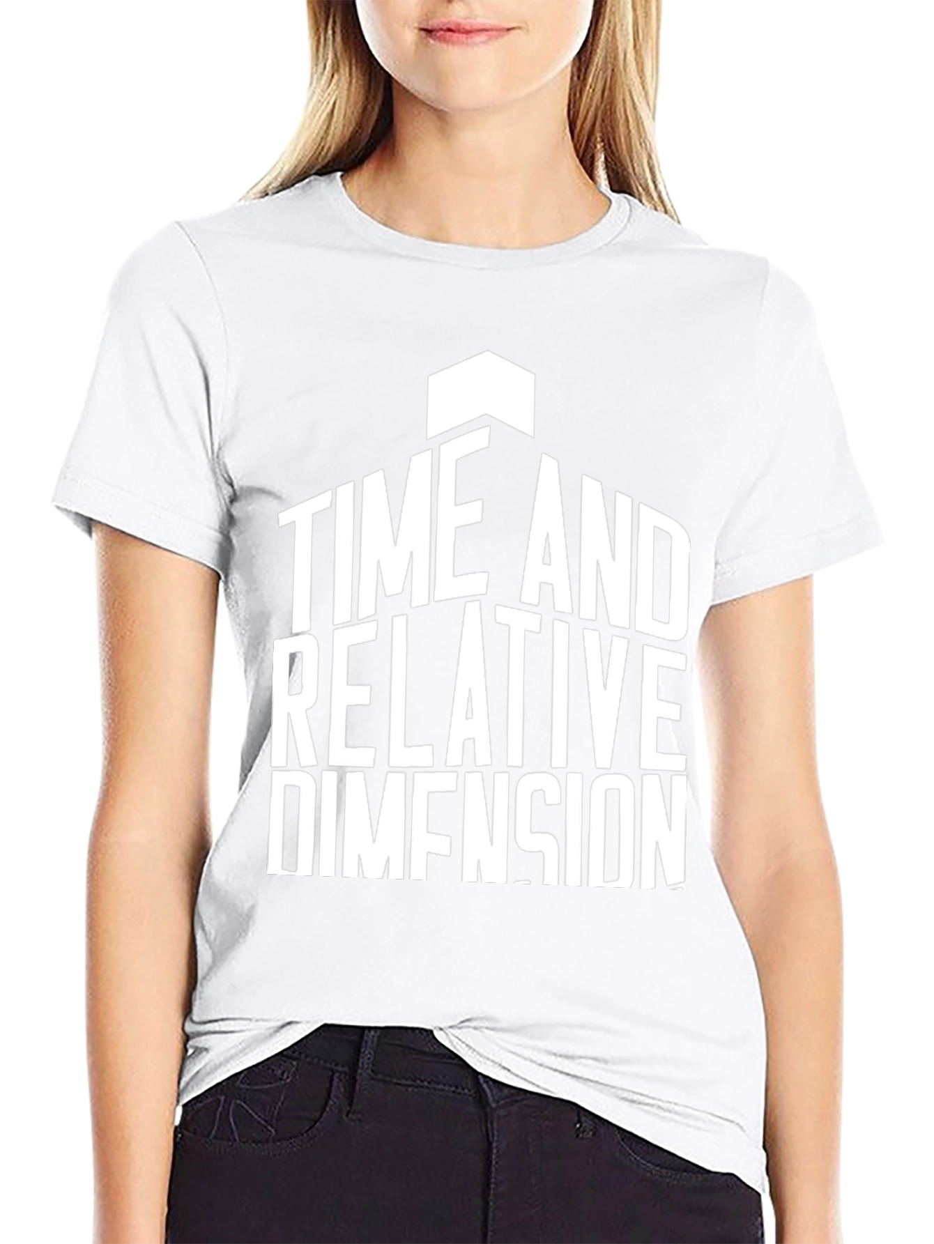 Time and Relative Dimension T-Shirt - Black