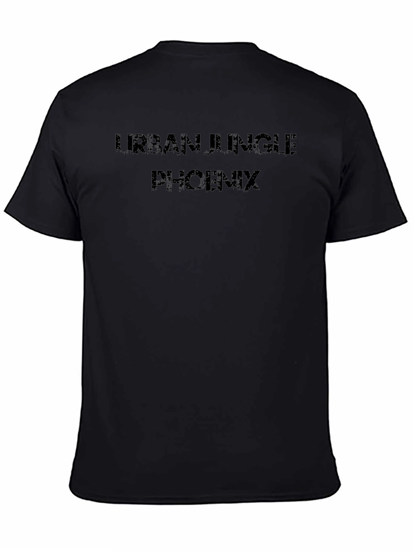 Urban Jungle Phoenix Black T-Shirt