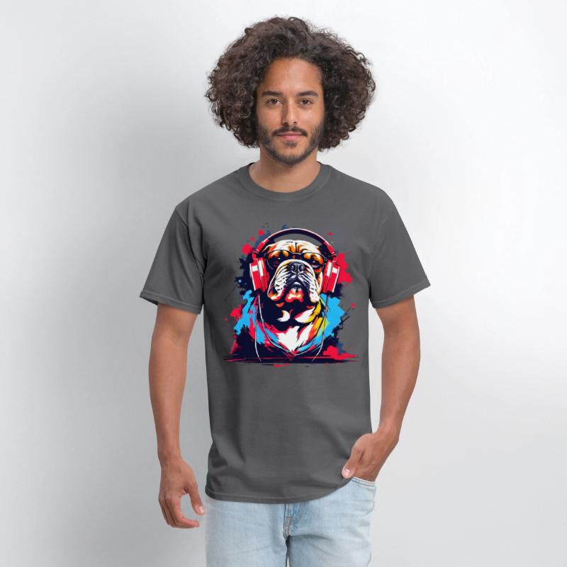 "Urban Pup: The Coolest Bulldog in Town"