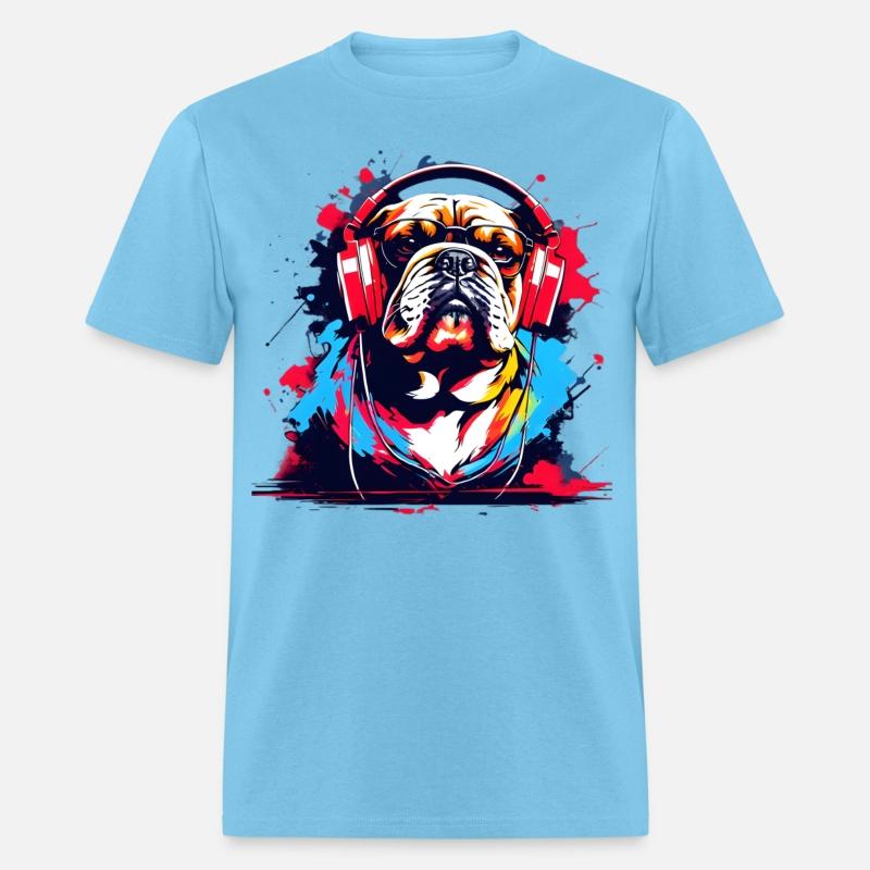 "Urban Pup: The Coolest Bulldog in Town"