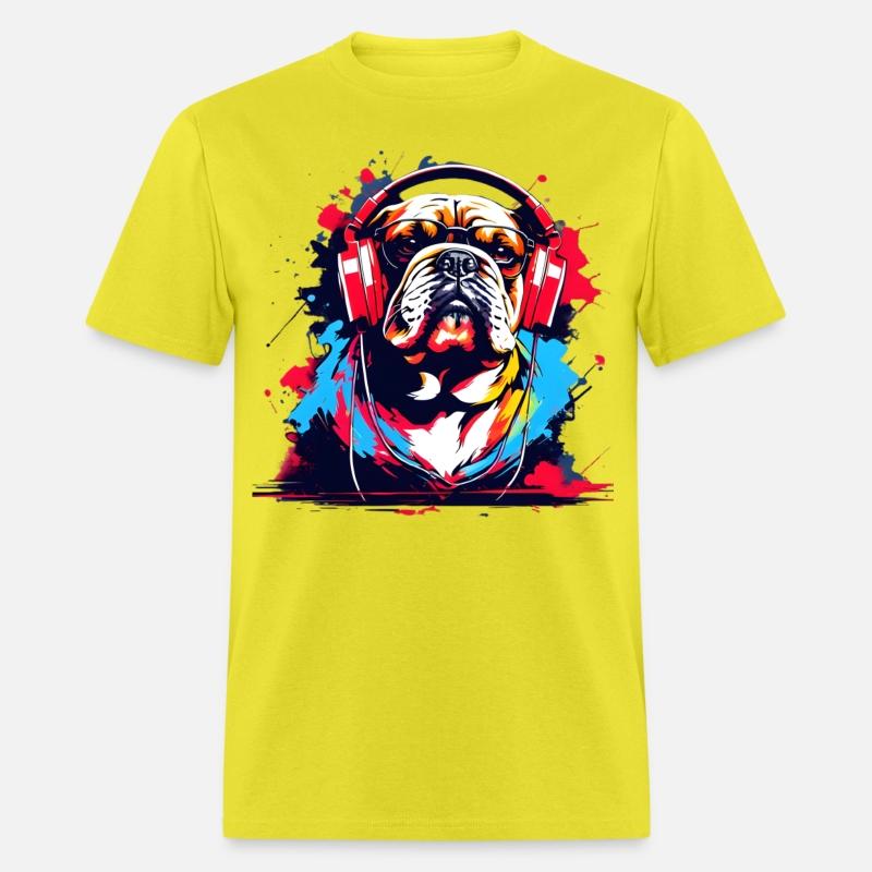 "Urban Pup: The Coolest Bulldog in Town"