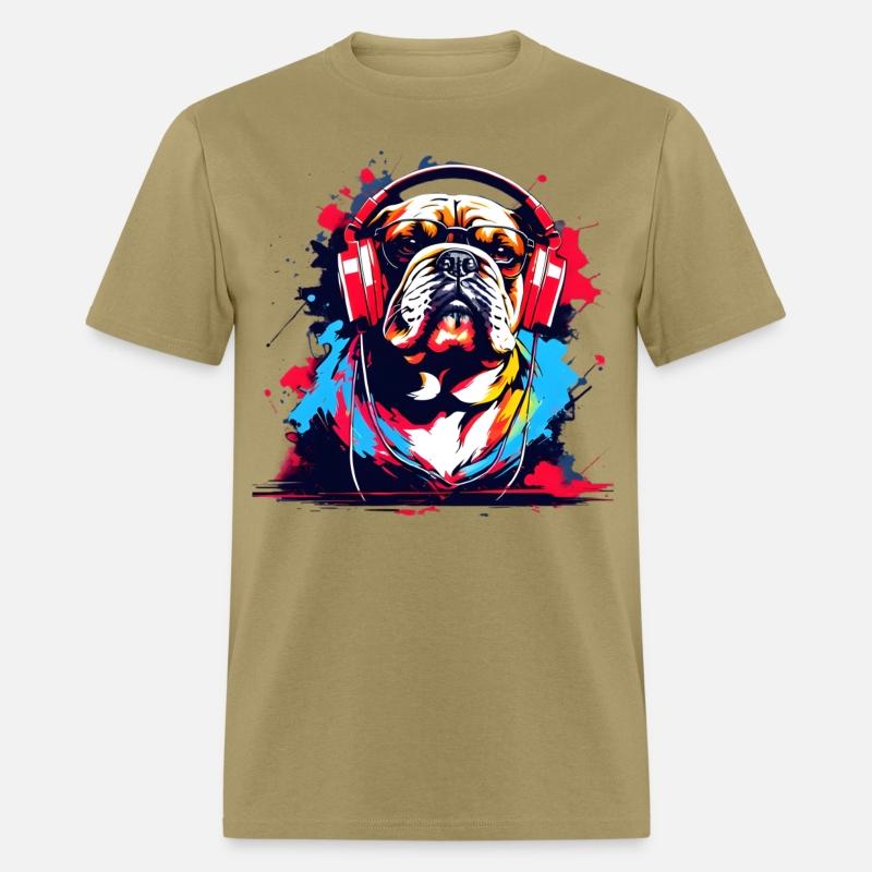 "Urban Pup: The Coolest Bulldog in Town"