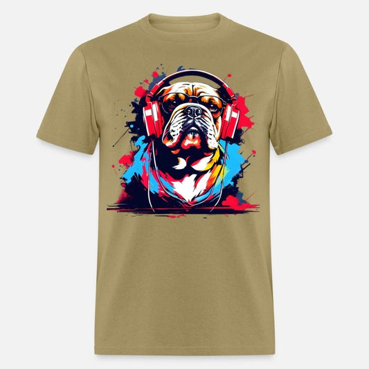 "Urban Pup: The Coolest Bulldog in Town"