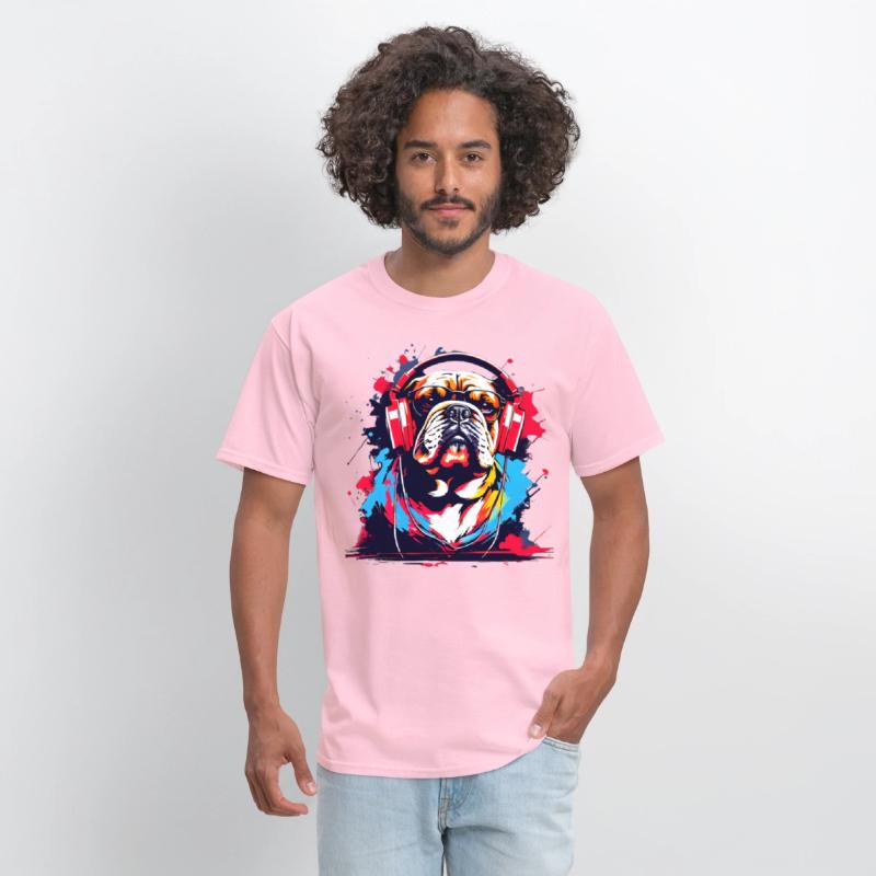 "Urban Pup: The Coolest Bulldog in Town"