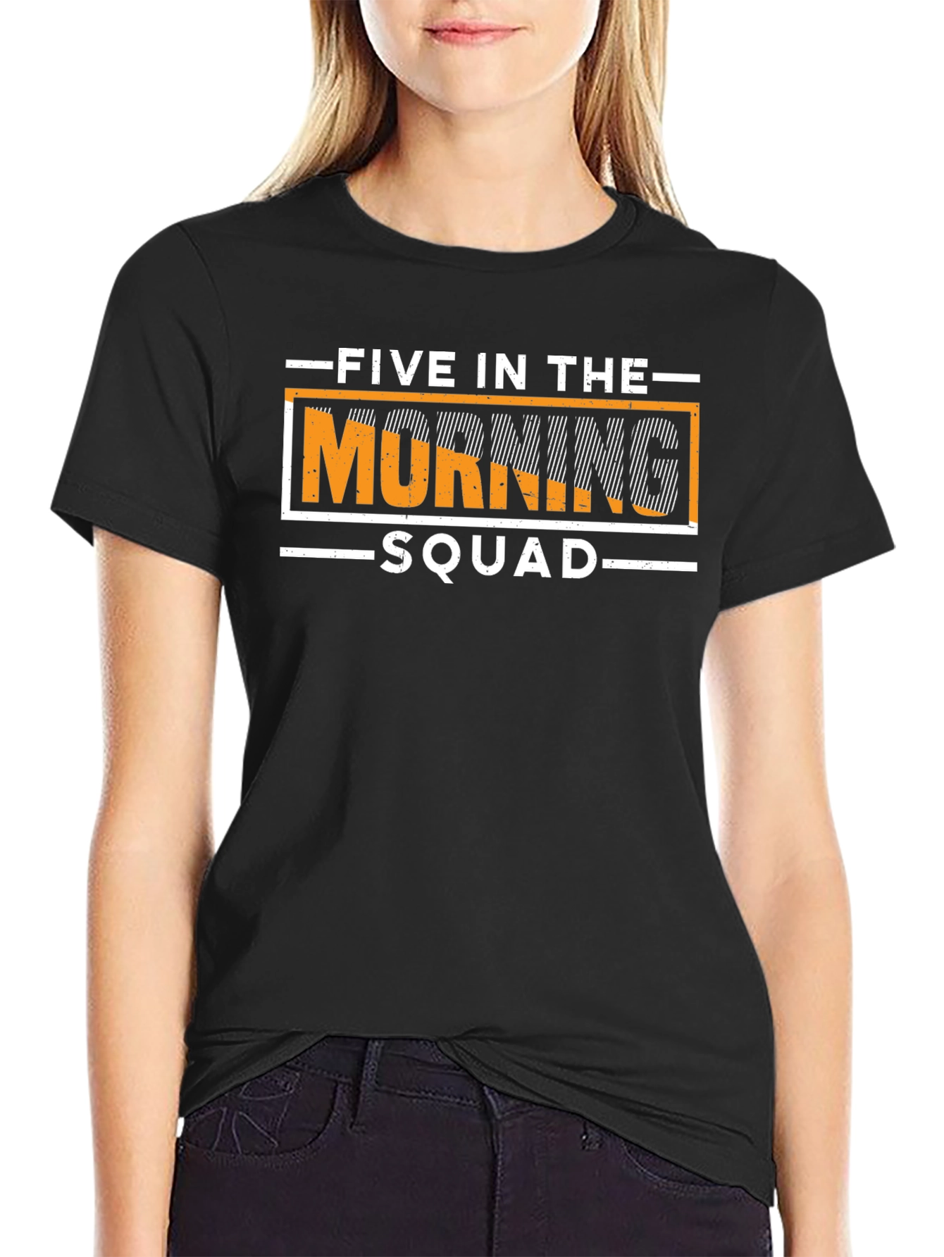 Five in the Morning Squad Graphic T-Shirt