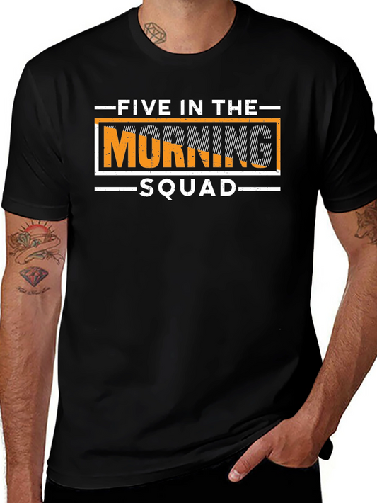 Five in the Morning Squad Graphic T-Shirt