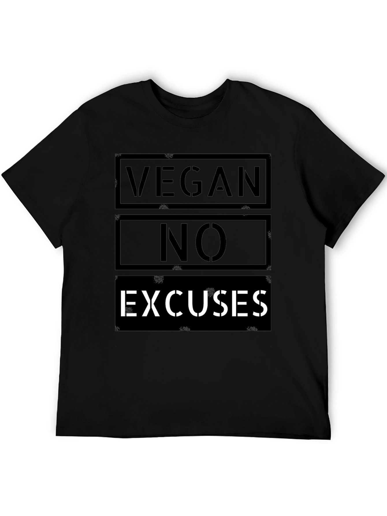 Vegan No Excuses Graphic T-Shirt