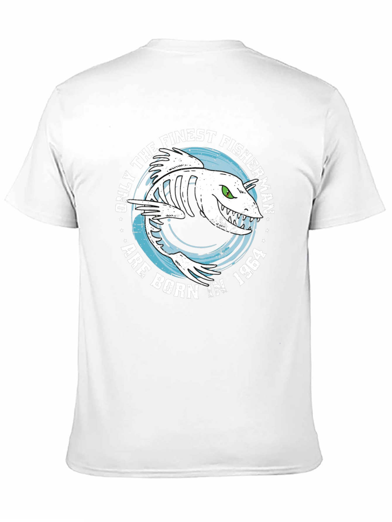 Finest Fisherman Born in 1964 T-Shirt