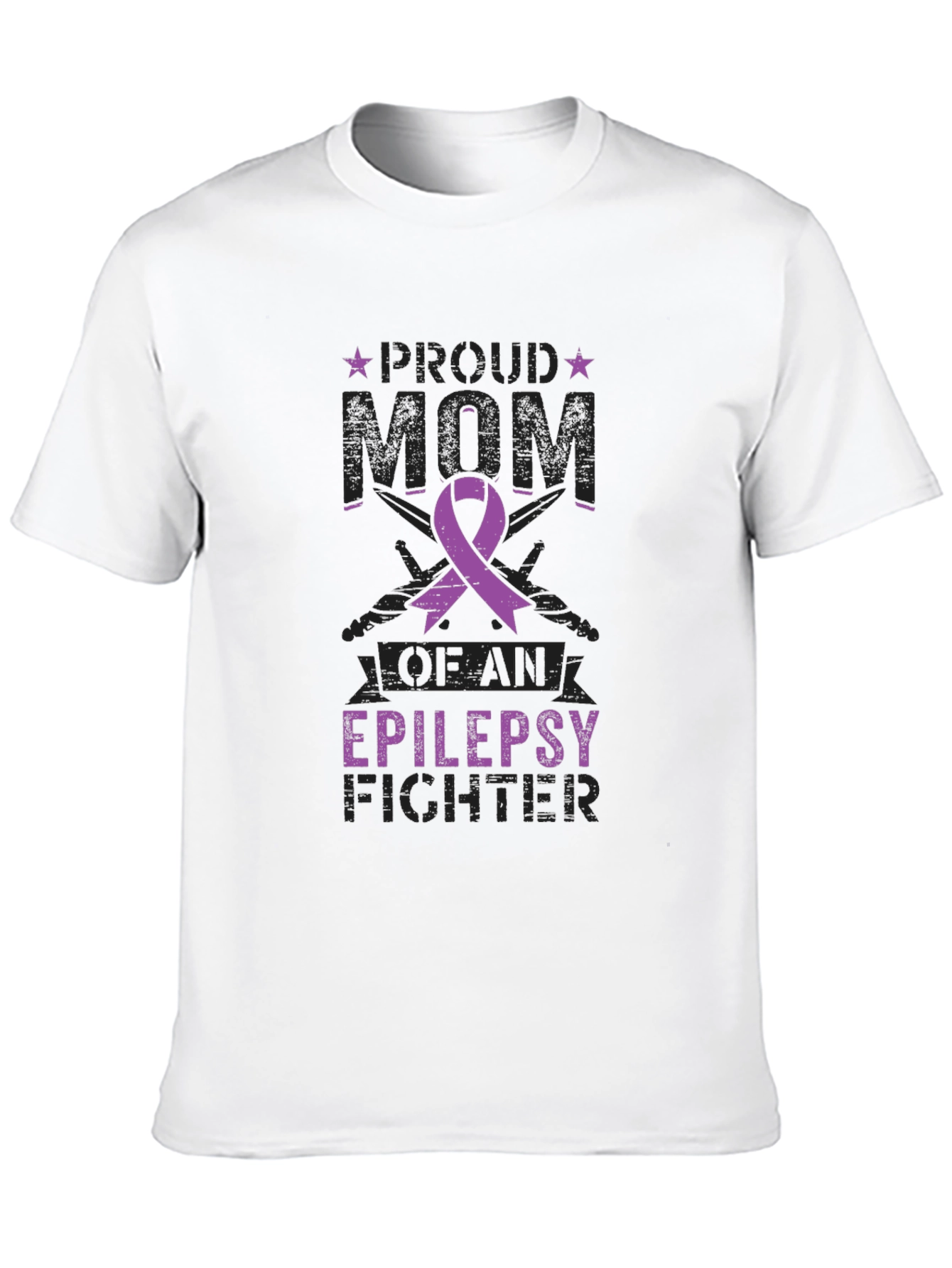 Proud Mom of an Epilepsy Fighter T-Shirt