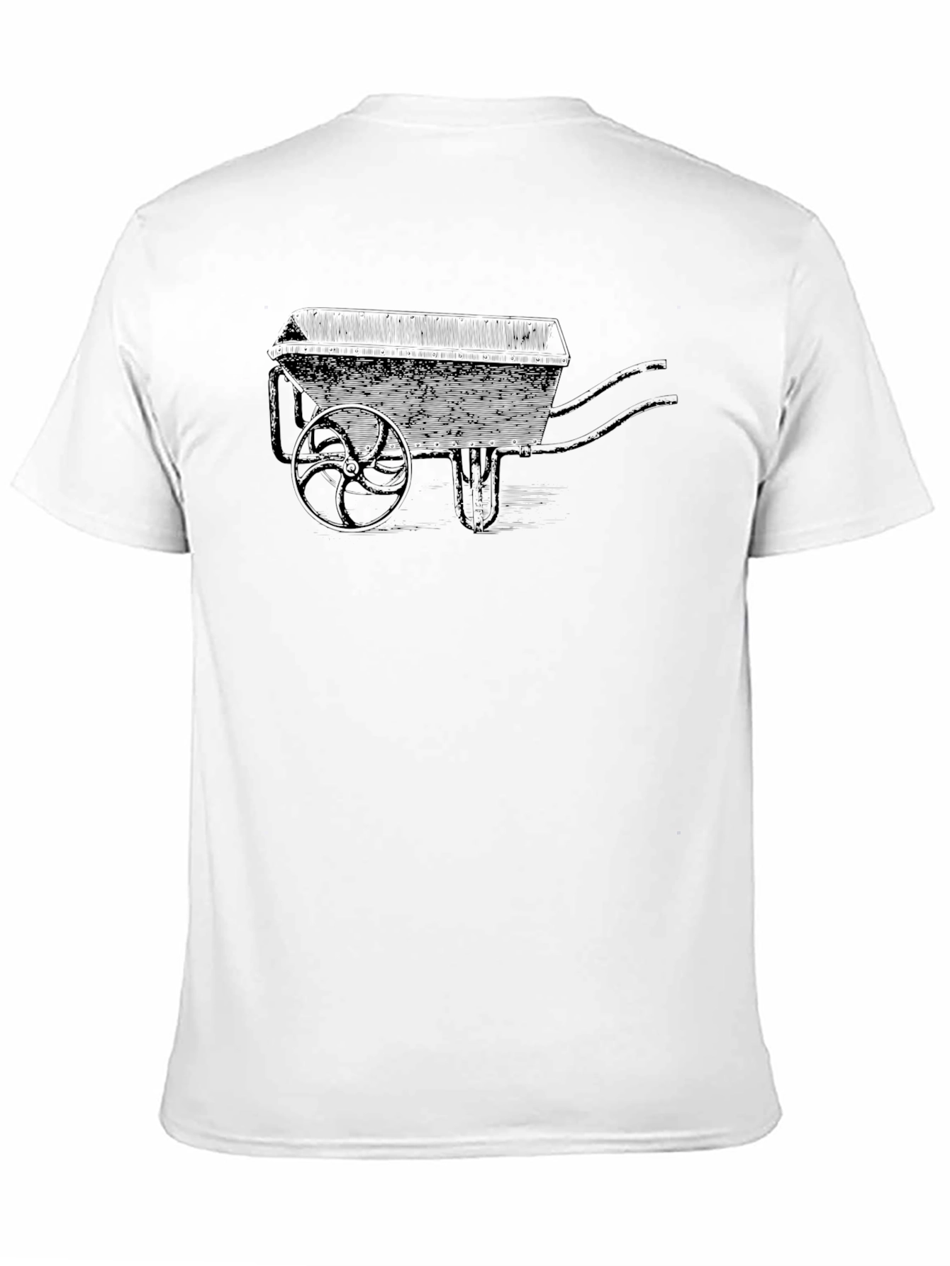 Wheelbarrow Graphic Tee - Black