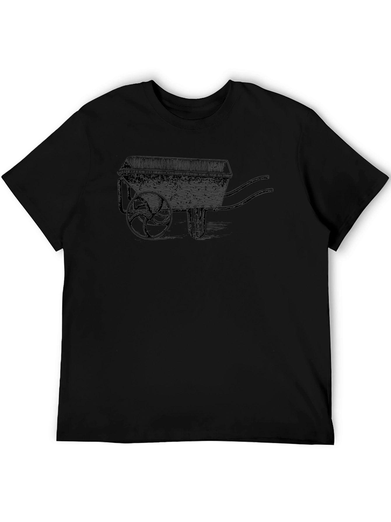 Wheelbarrow Graphic Tee - Black