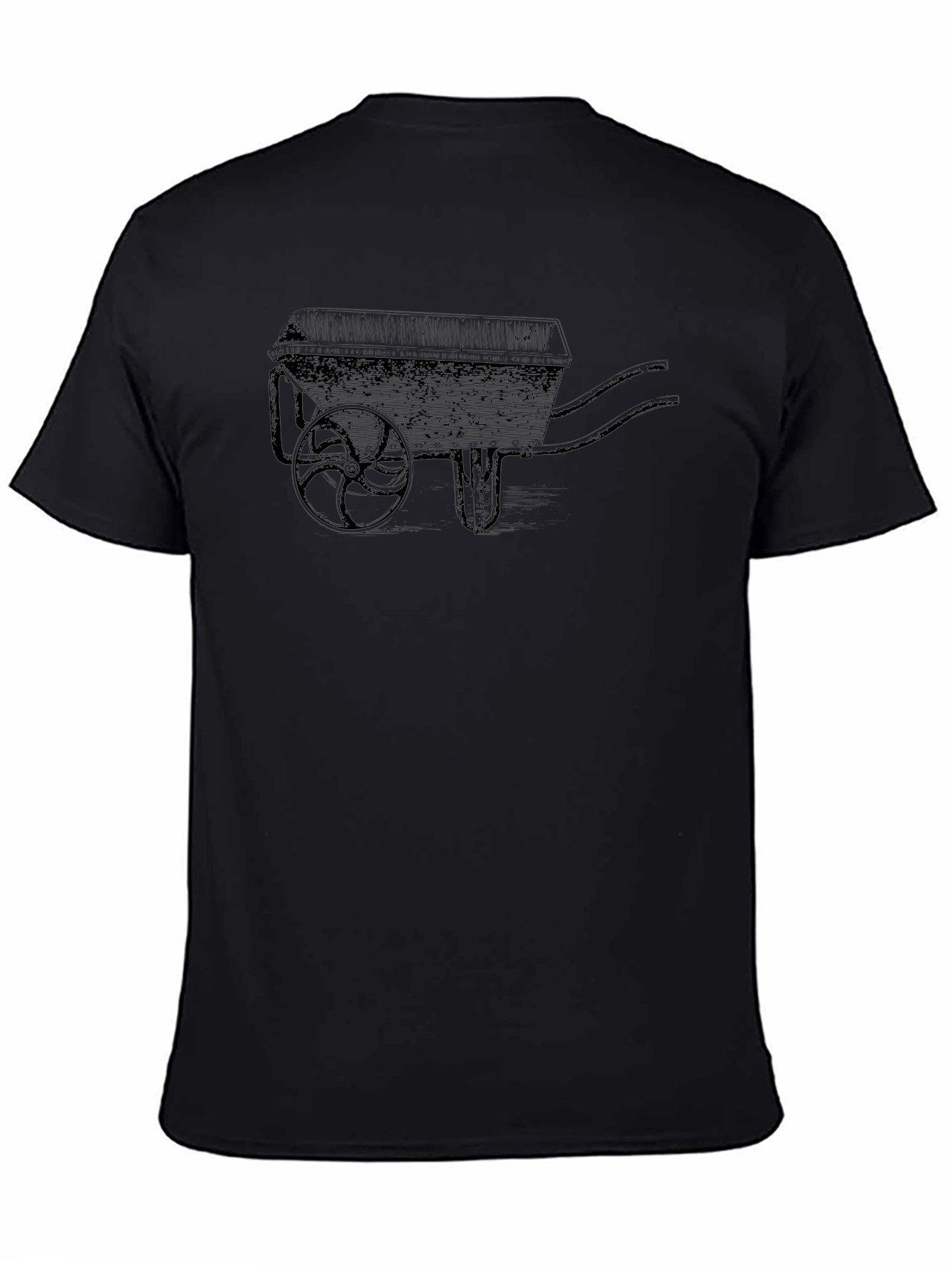 Wheelbarrow Graphic Tee - Black