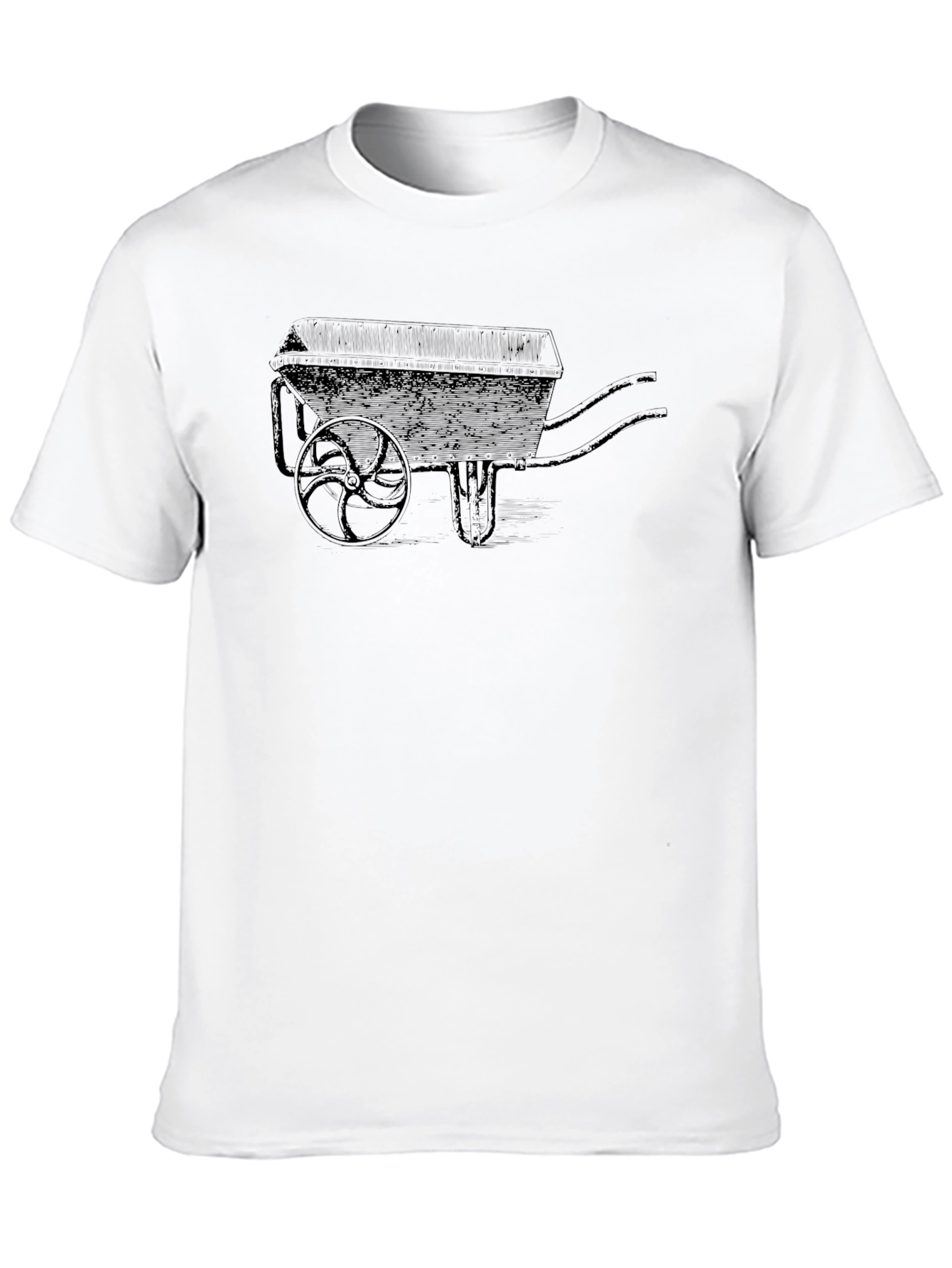Wheelbarrow Graphic Tee - Black