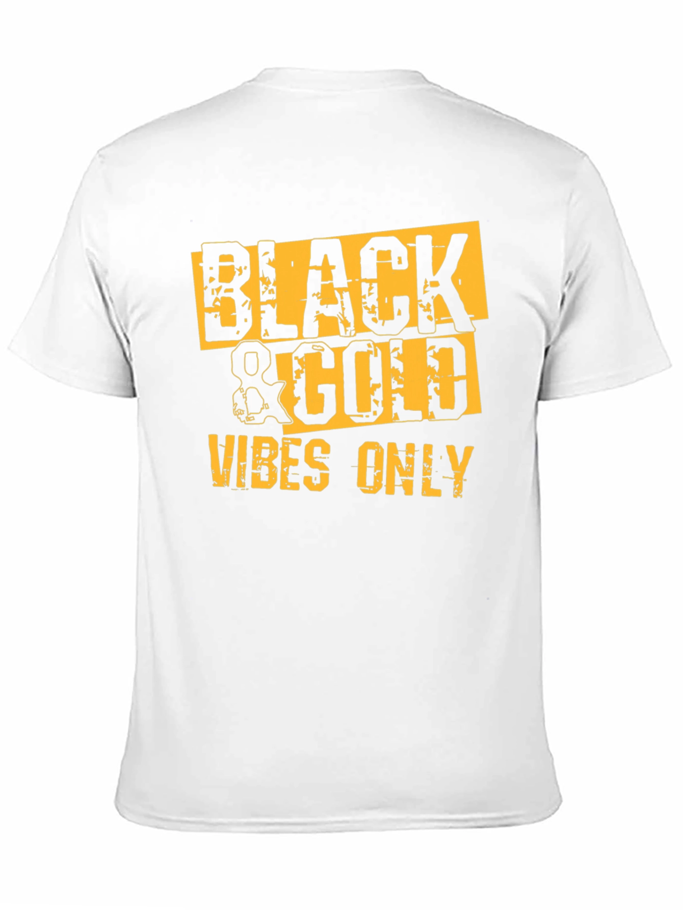 Black & Gold Vibes Only Graphic Tee