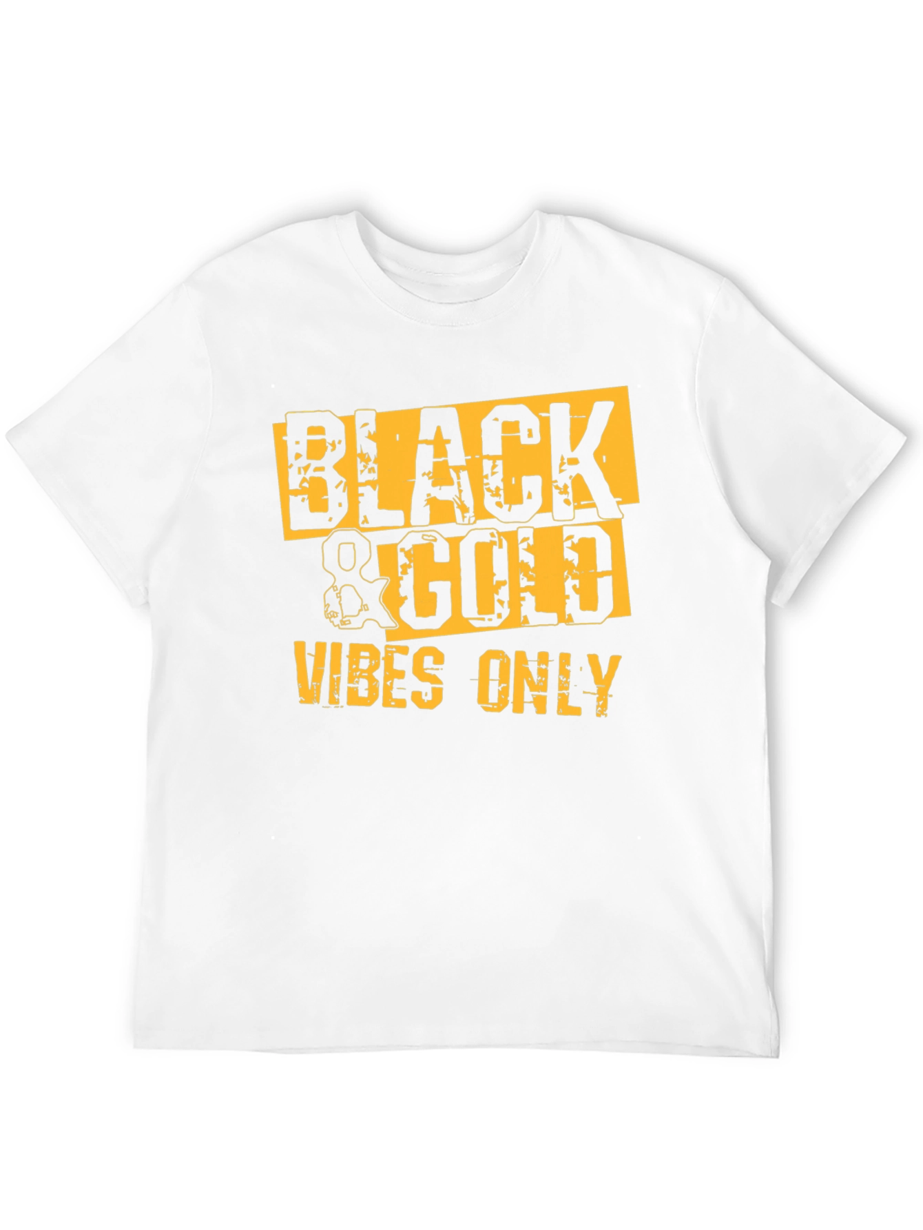 Black & Gold Vibes Only Graphic Tee