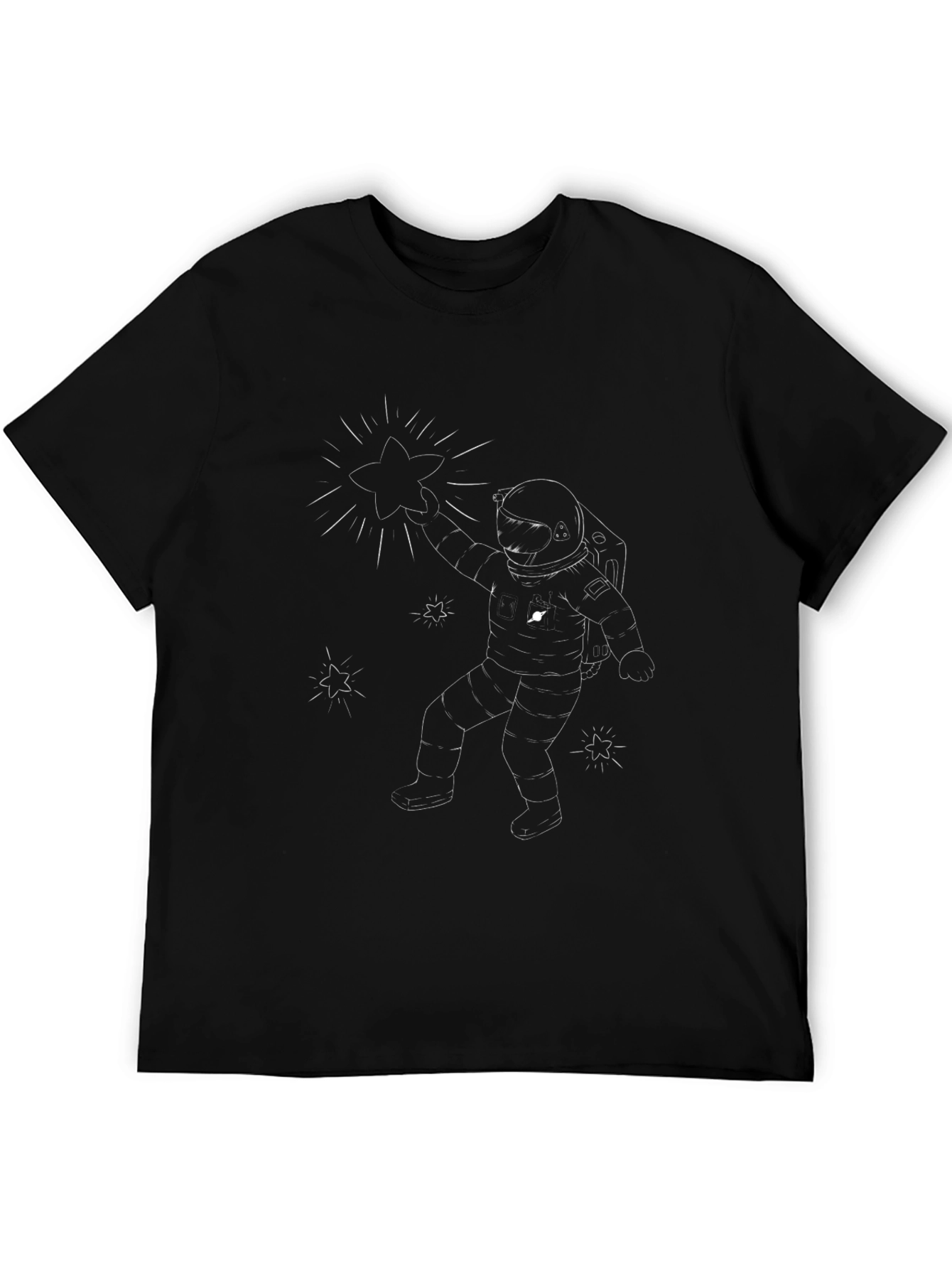 Astronaut Star Graphic T-Shirt - Unisex