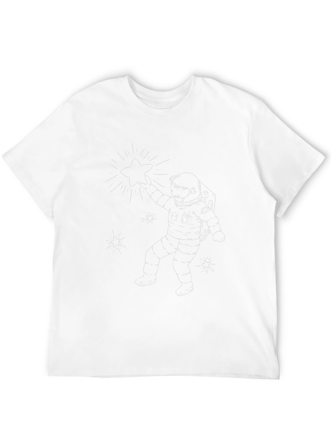 Astronaut Star Graphic T-Shirt - Unisex