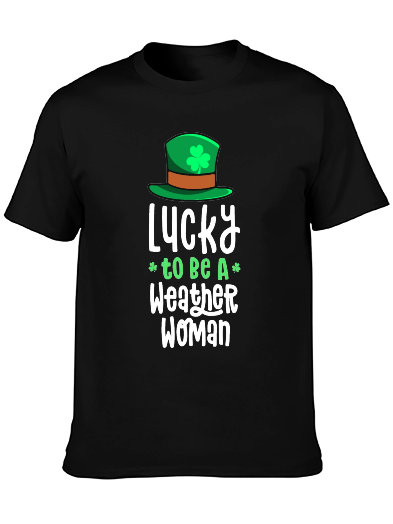 Lucky Weather Woman Graphic Tee