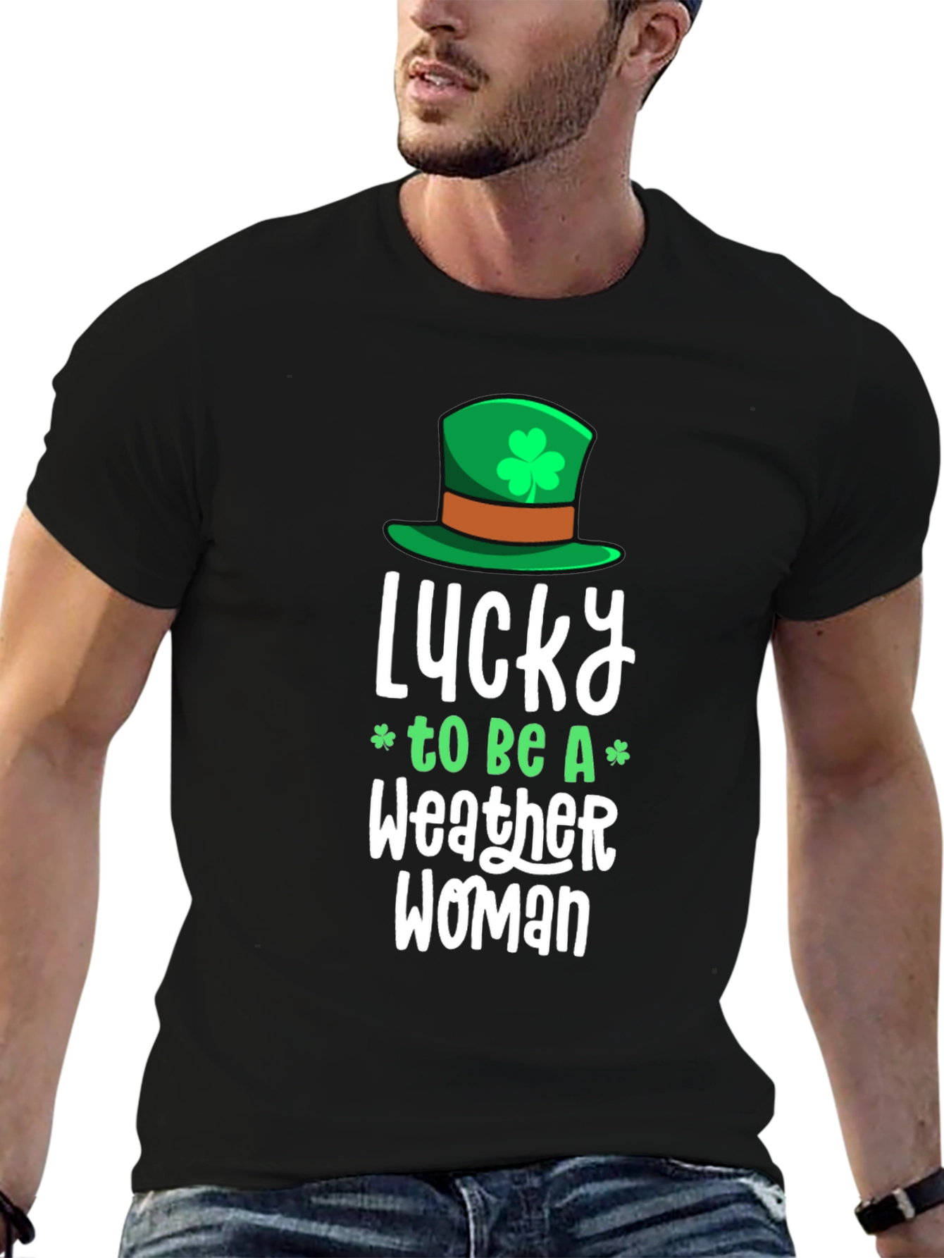 Lucky Weather Woman Graphic Tee