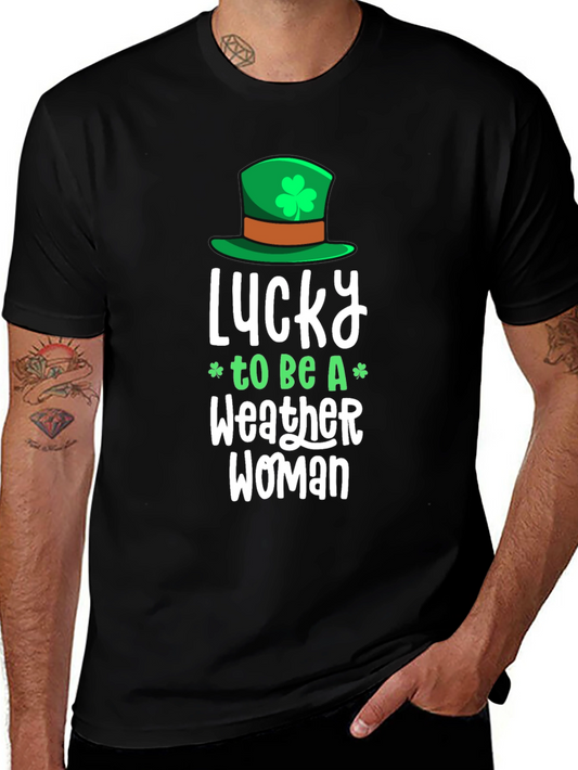 Lucky Weather Woman Graphic Tee