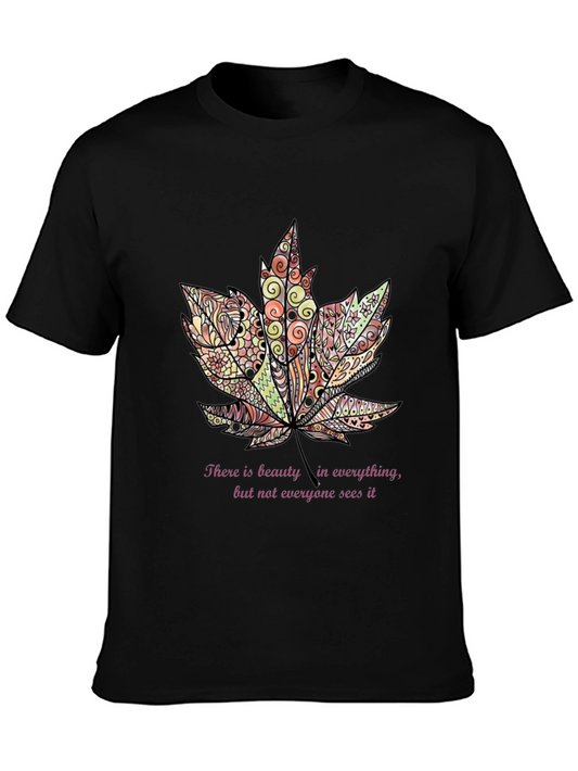 Beauty in Everything Leaf T-Shirt