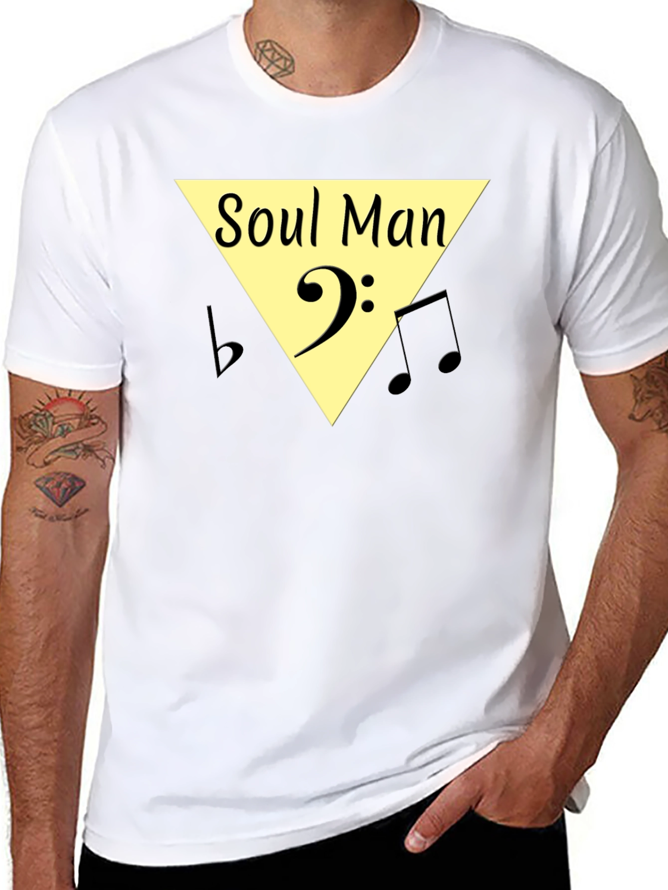 Soul Man Music T-Shirt - Stylish Musician Apparel