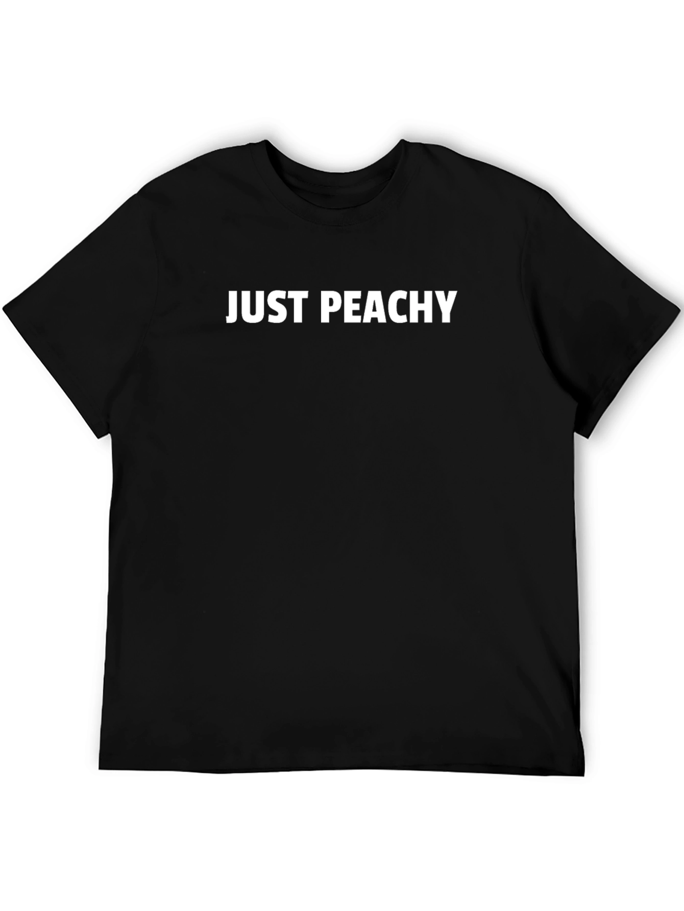 Just Peachy Graphic T-Shirt - Black