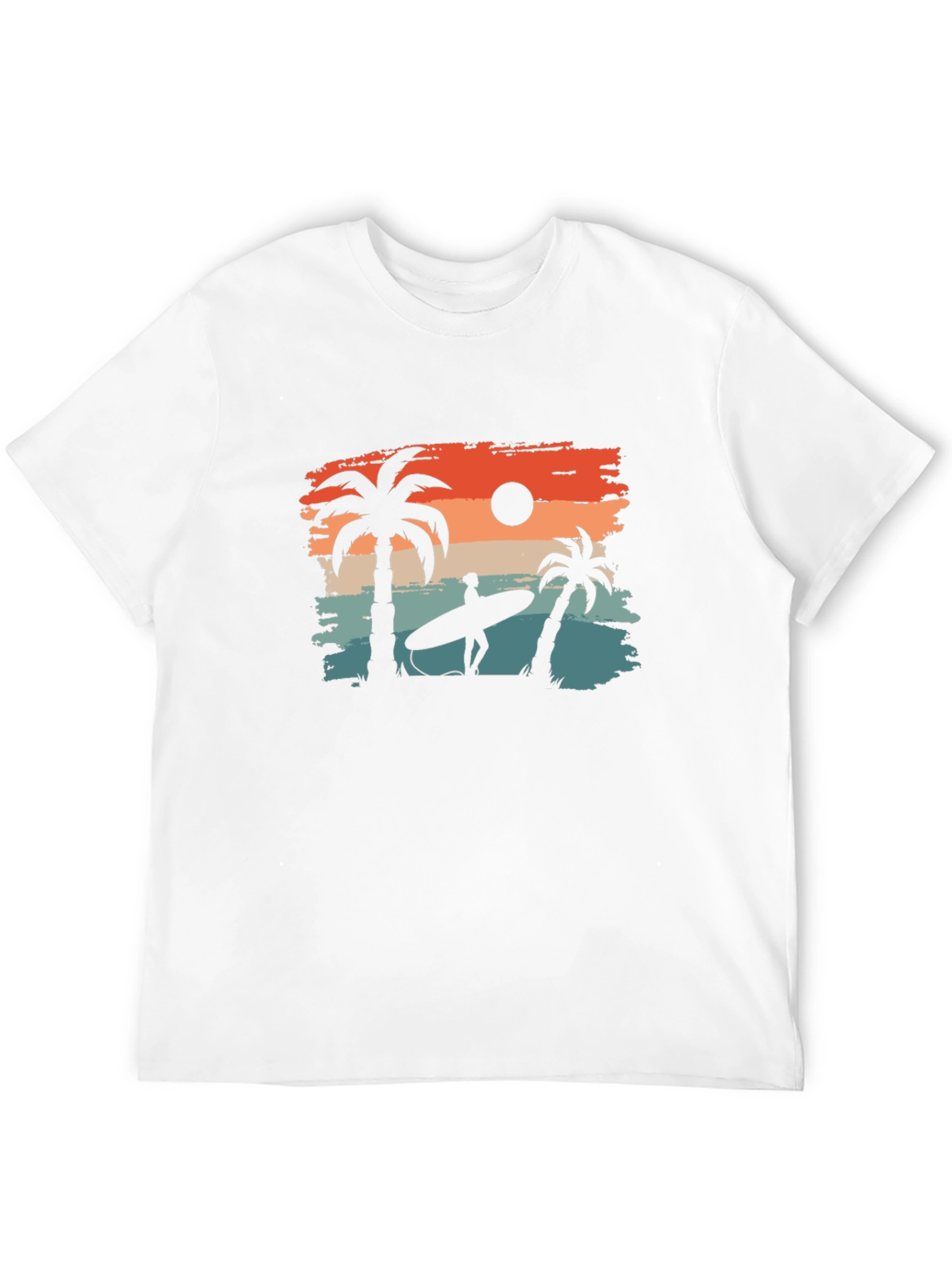 Sunset Surfer Graphic T-Shirt