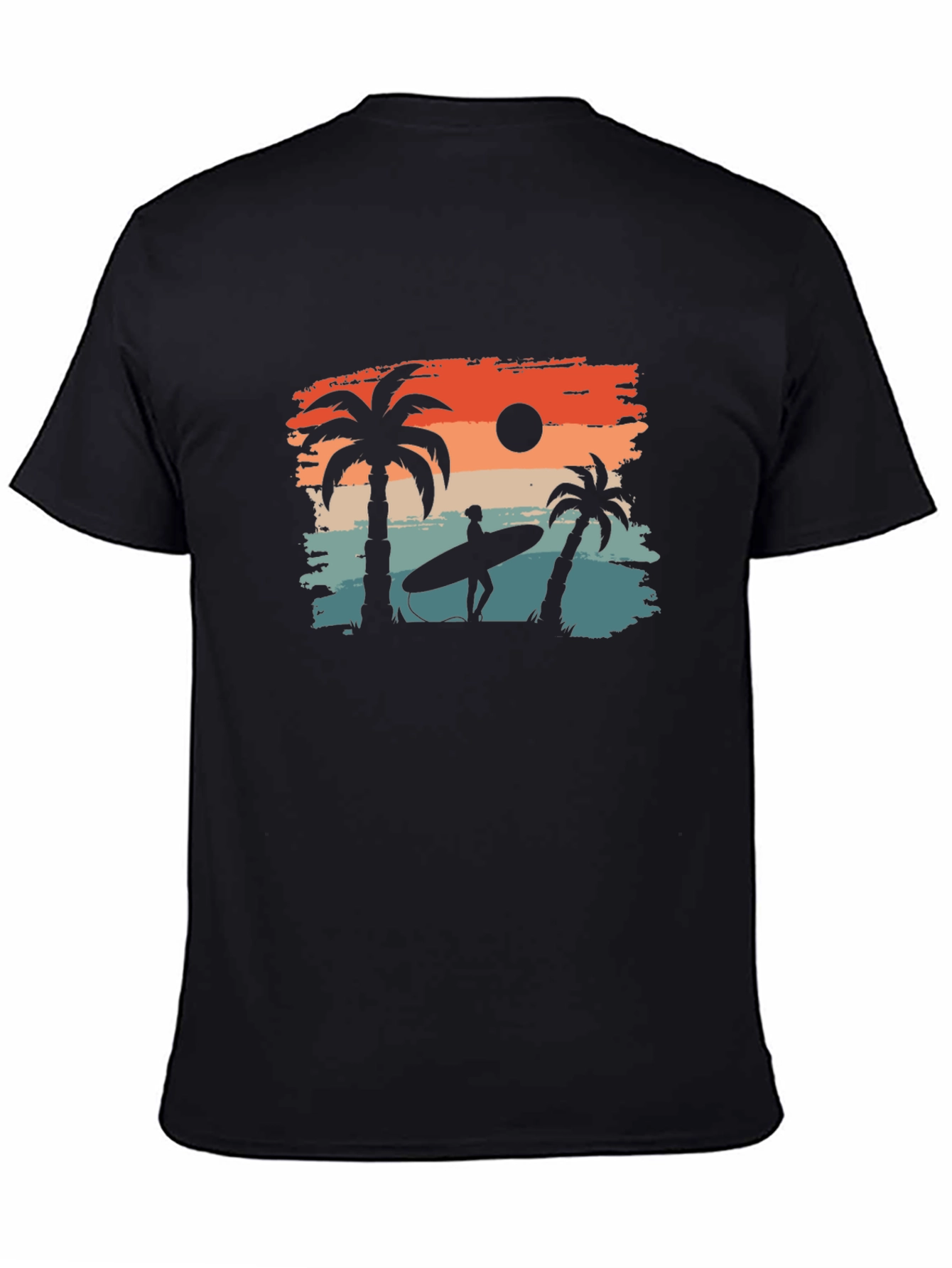 Sunset Surfer Graphic T-Shirt