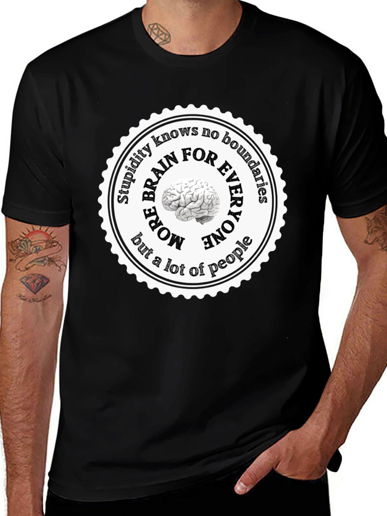 Stupidity Knows No Boundaries T-Shirt