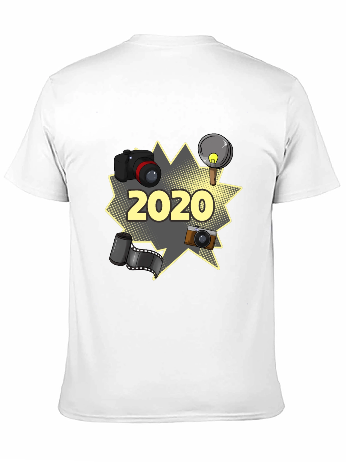 Photographer 2020 T-Shirt - Black Graphic Tee