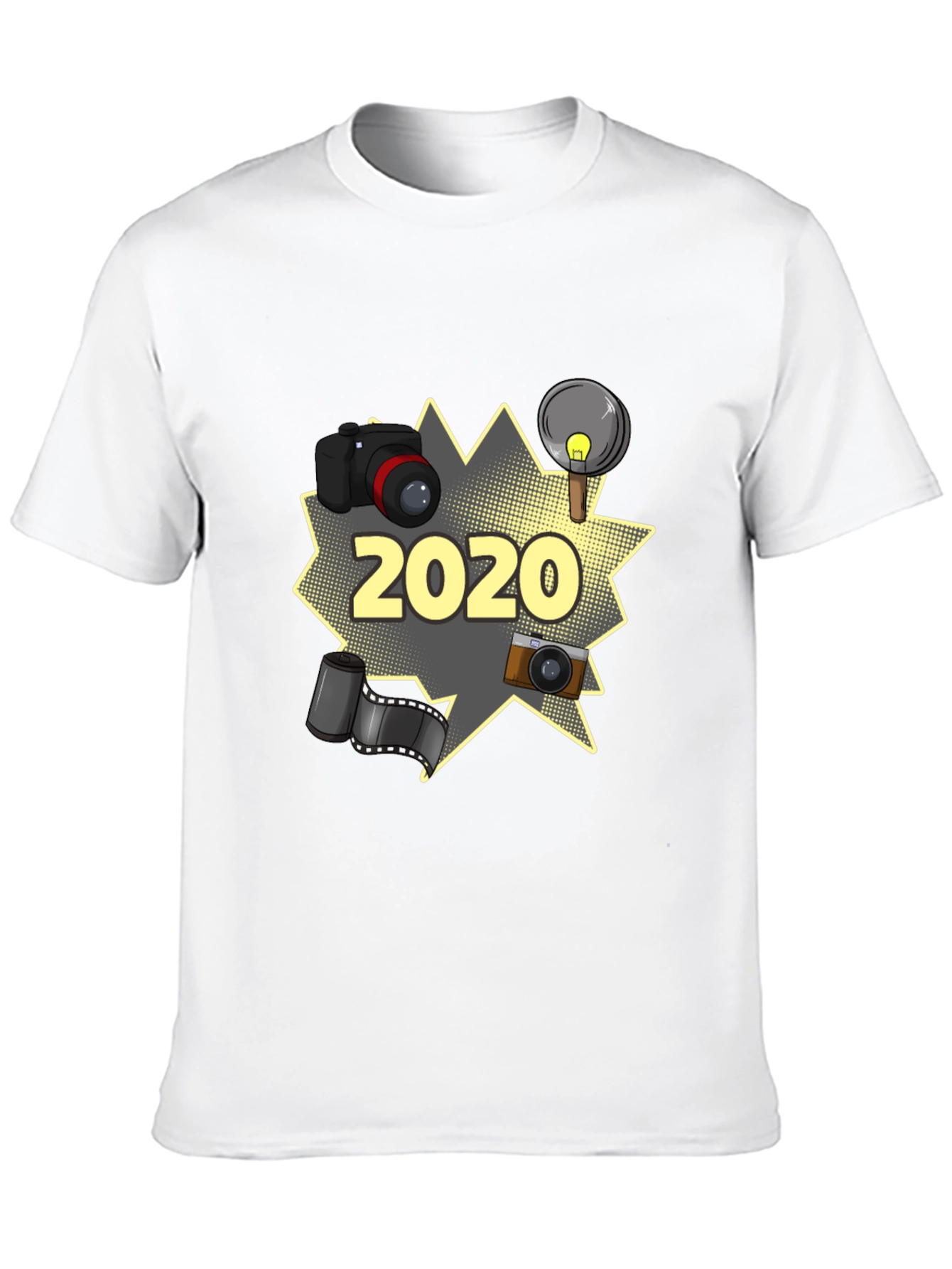 Photographer 2020 T-Shirt - Black Graphic Tee