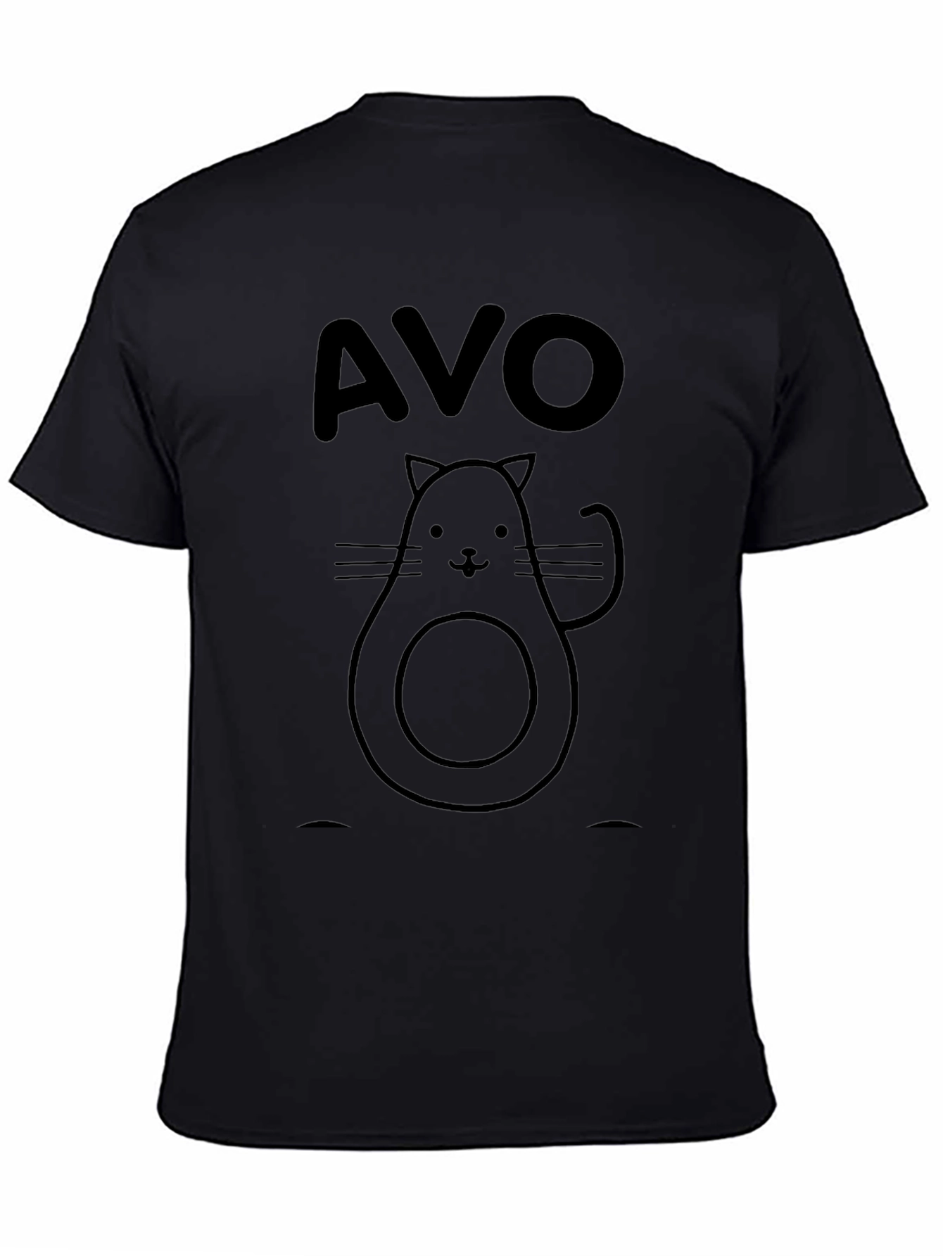 Avo Cat T-Shirt - Avocado Kitty Graphic Tee