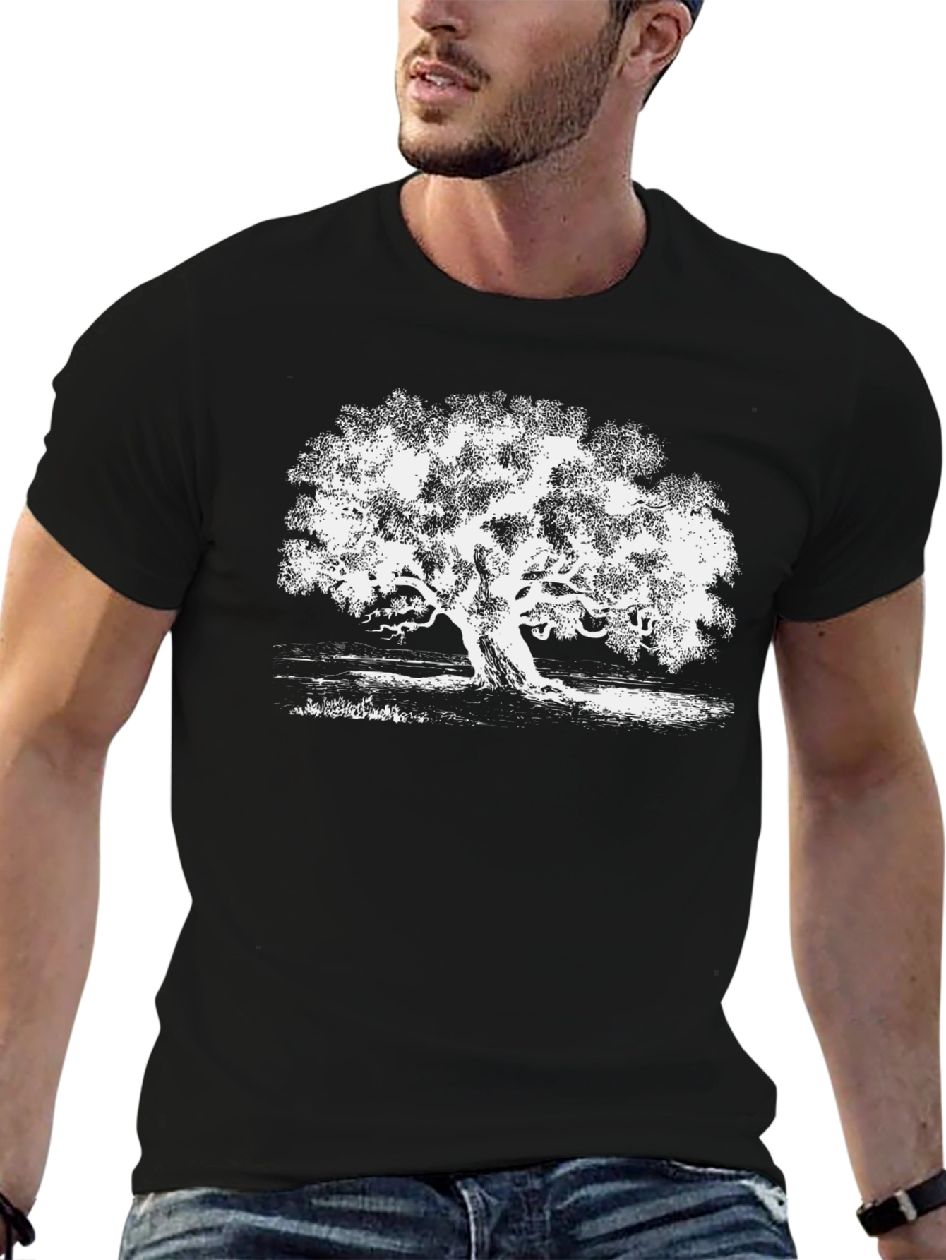 Bold Tree Graphic T-Shirt - Soft Cotton Tee
