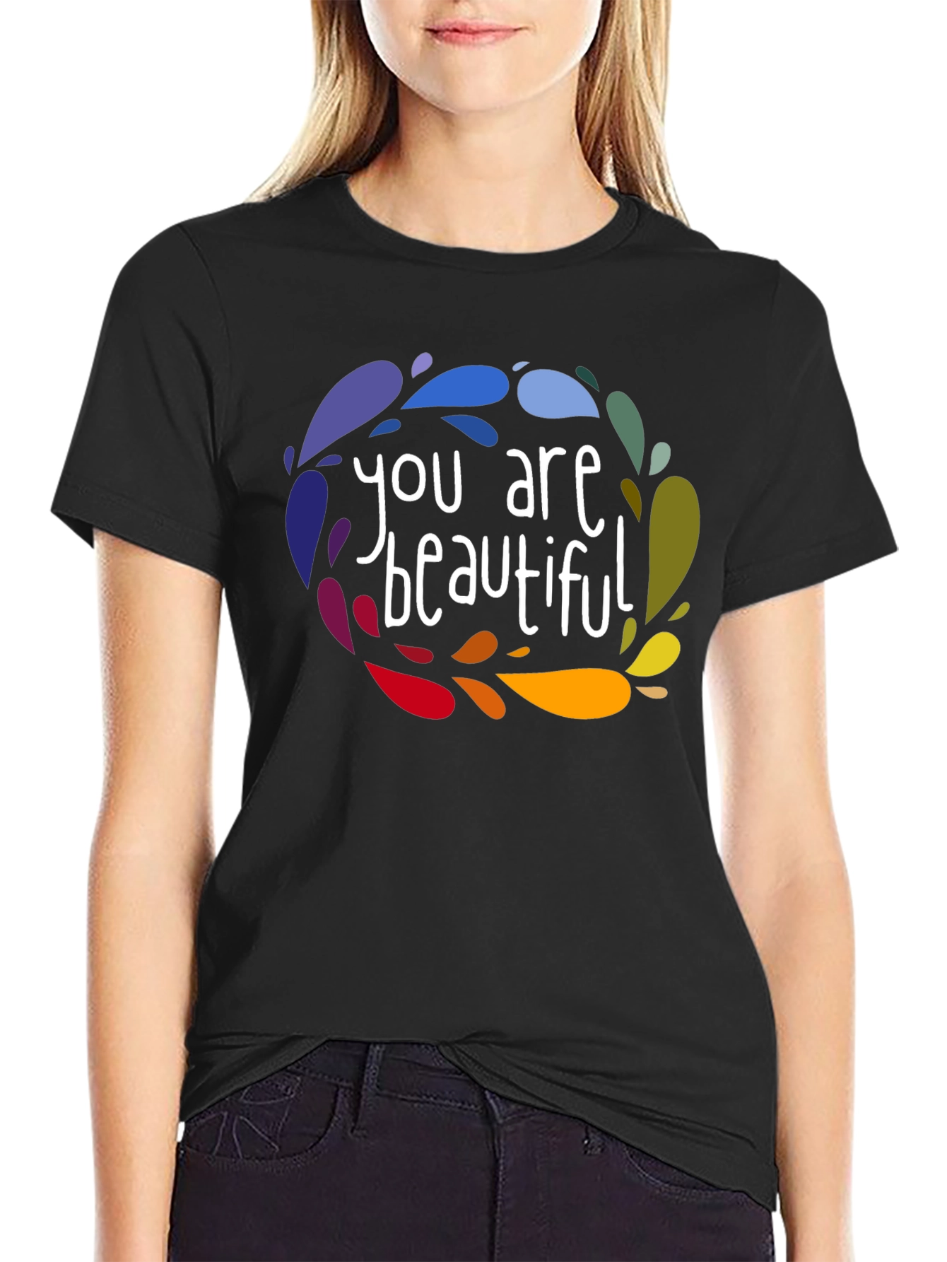 You are Beautiful Black T-Shirt