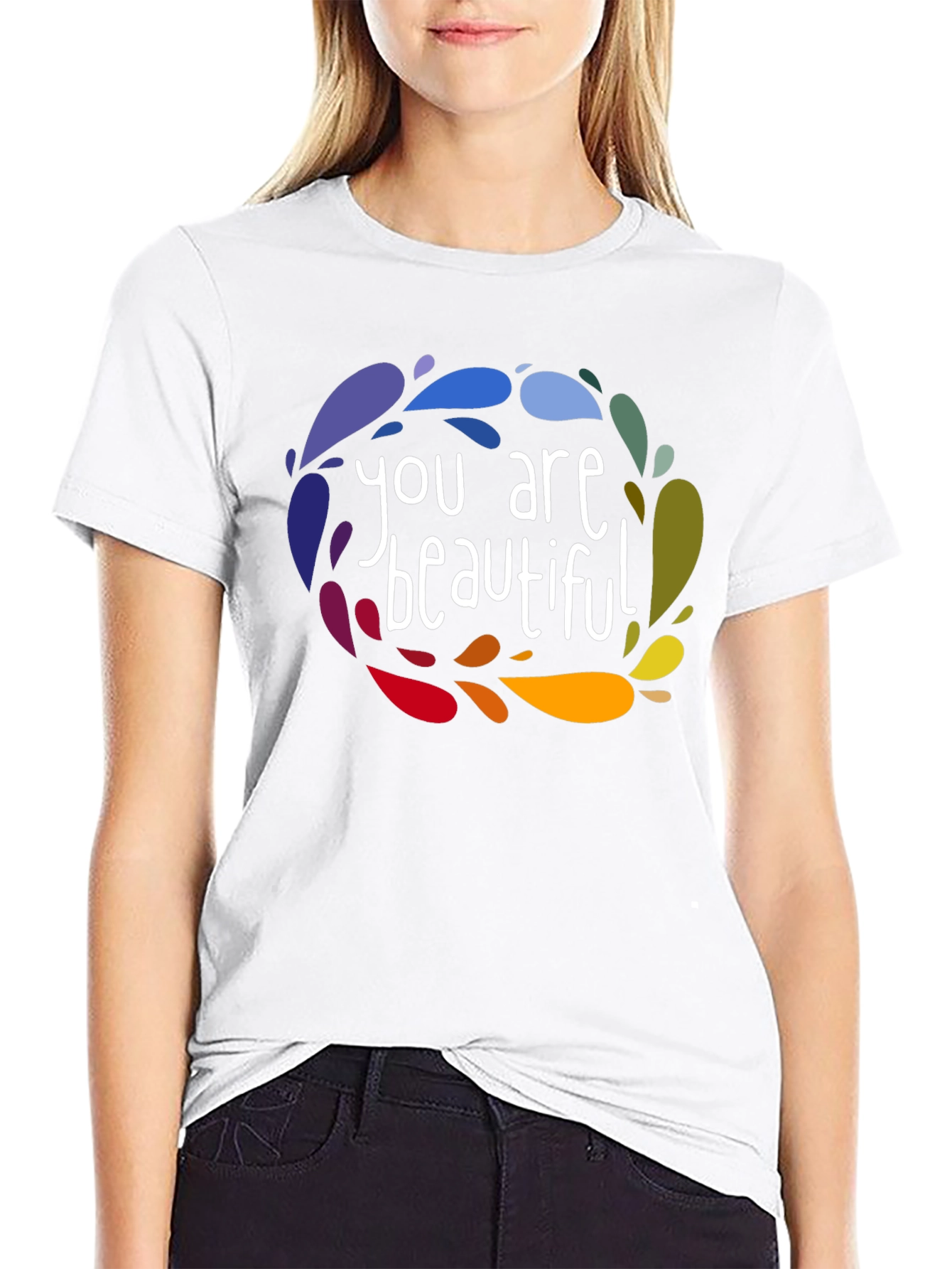 You are Beautiful Black T-Shirt