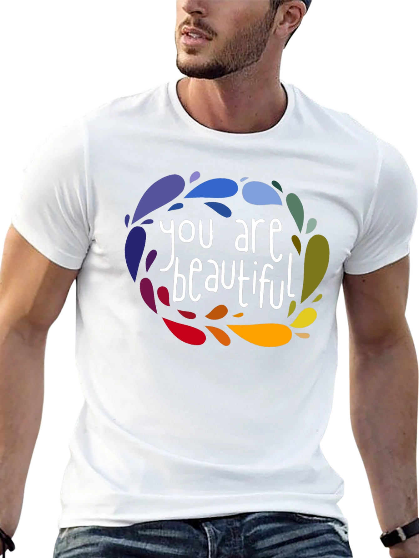 You are Beautiful Black T-Shirt