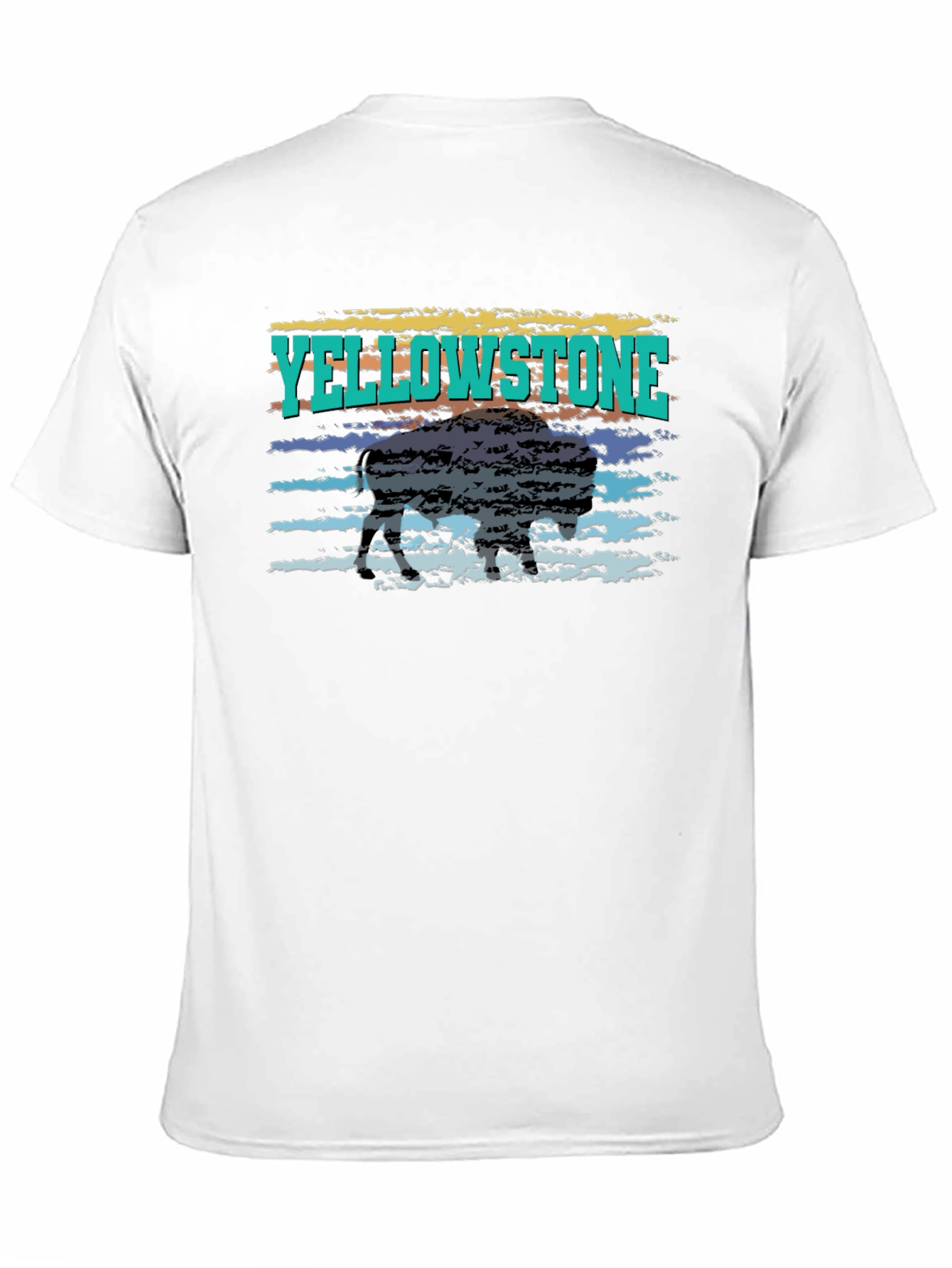 Yellowstone Graphic Tee - Black Cotton T-Shirt