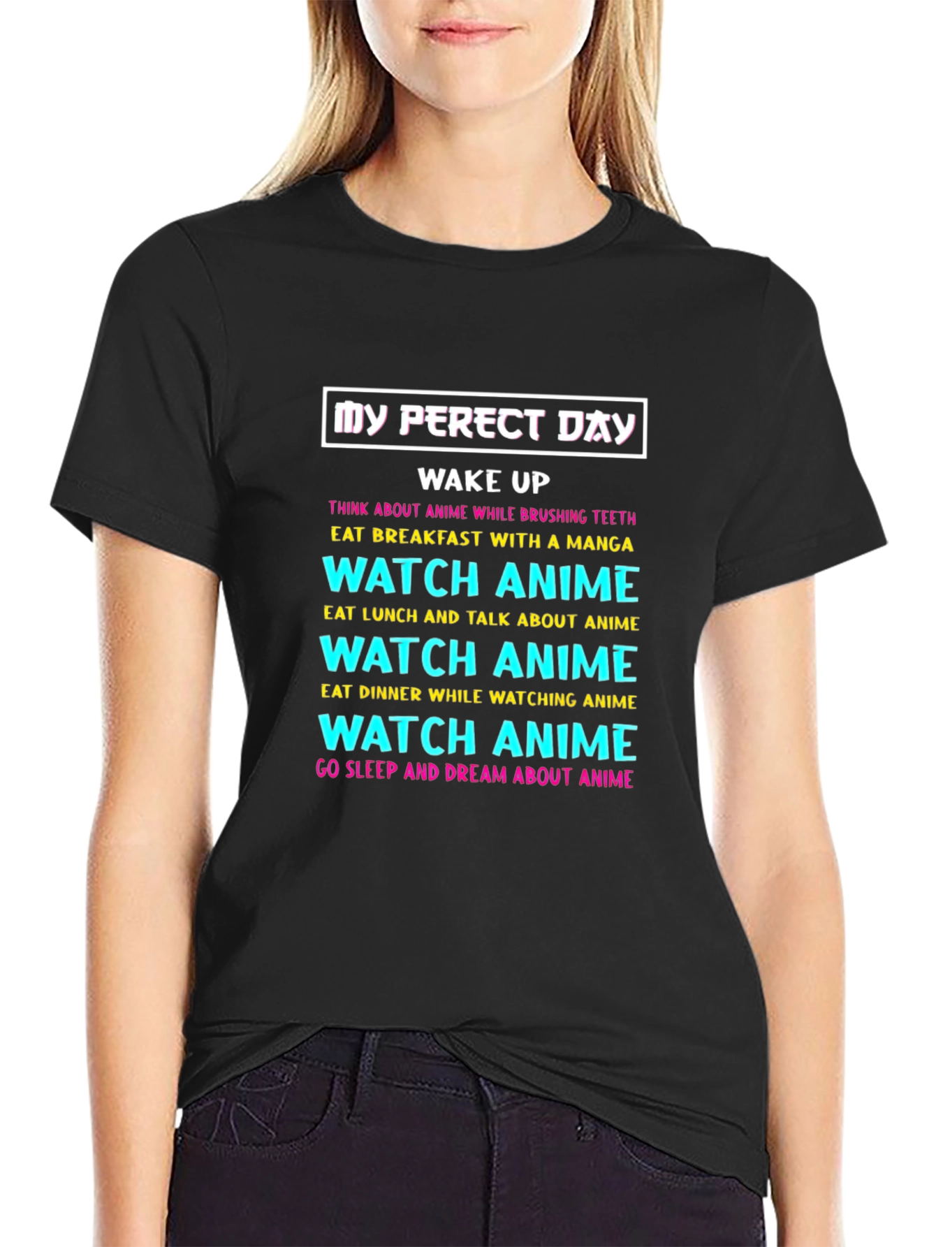 My Perfect Day Anime T-Shirt