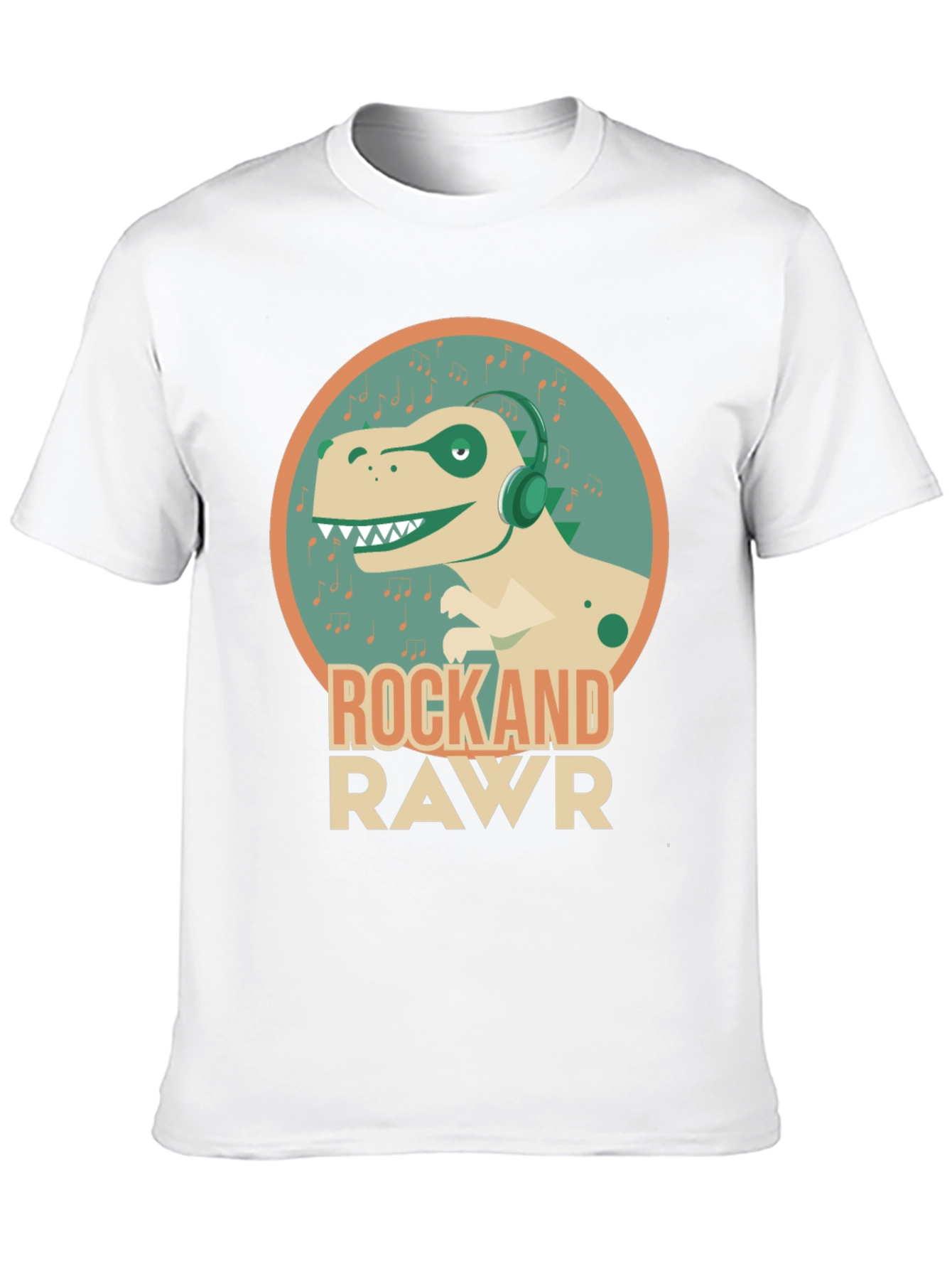 Rock and Rawr Dinosaur T-Shirt