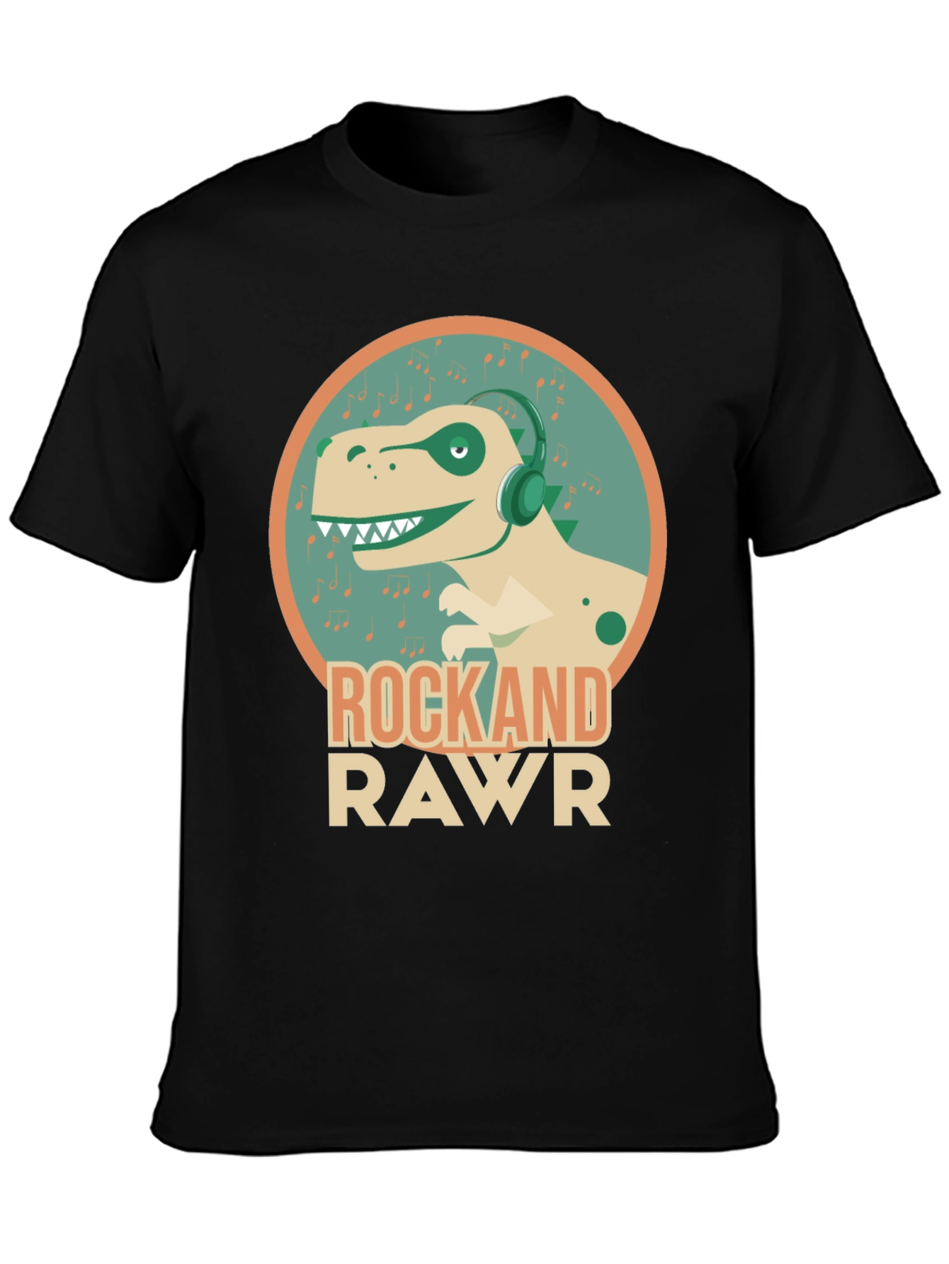 Rock and Rawr Dinosaur T-Shirt