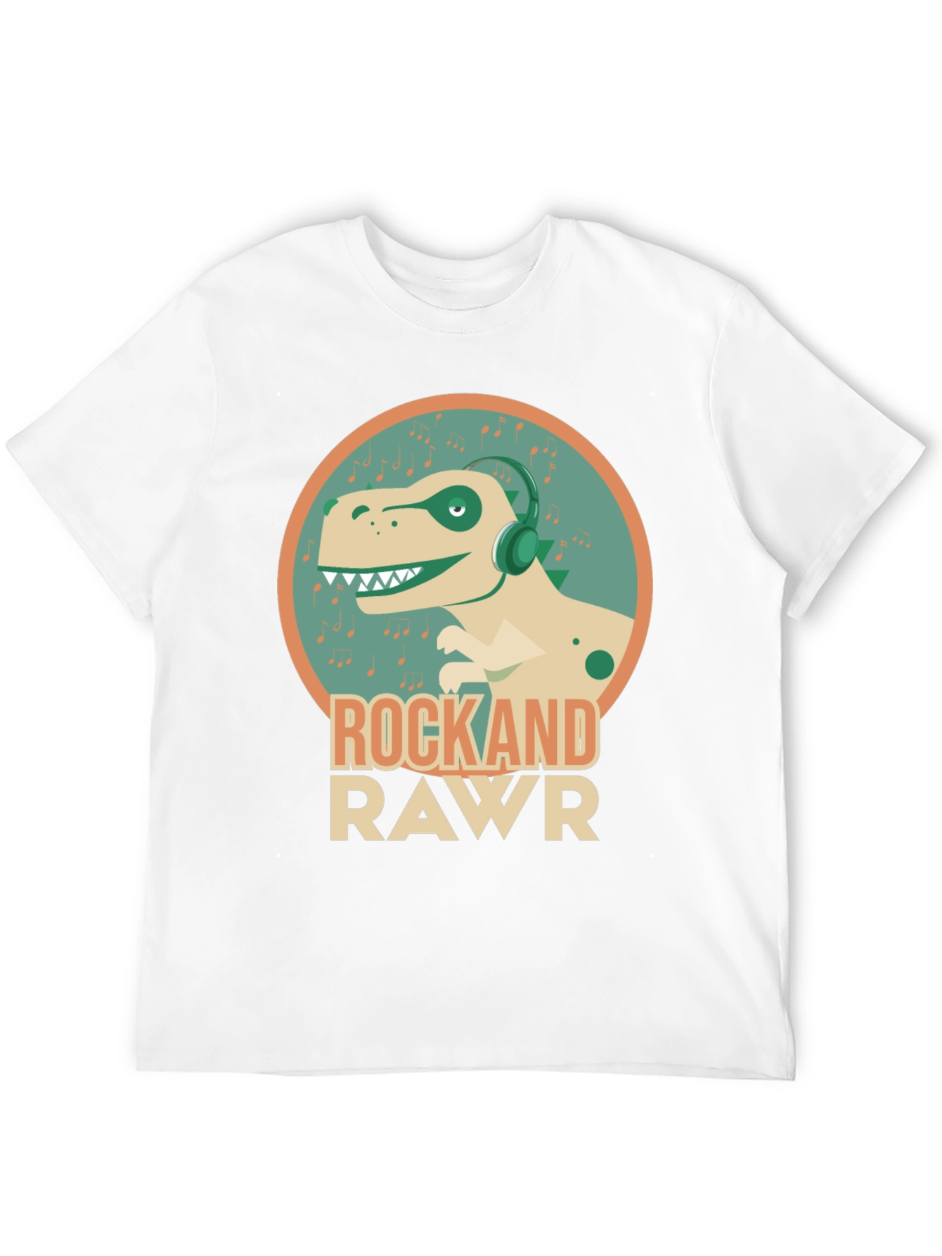 Rock and Rawr Dinosaur T-Shirt