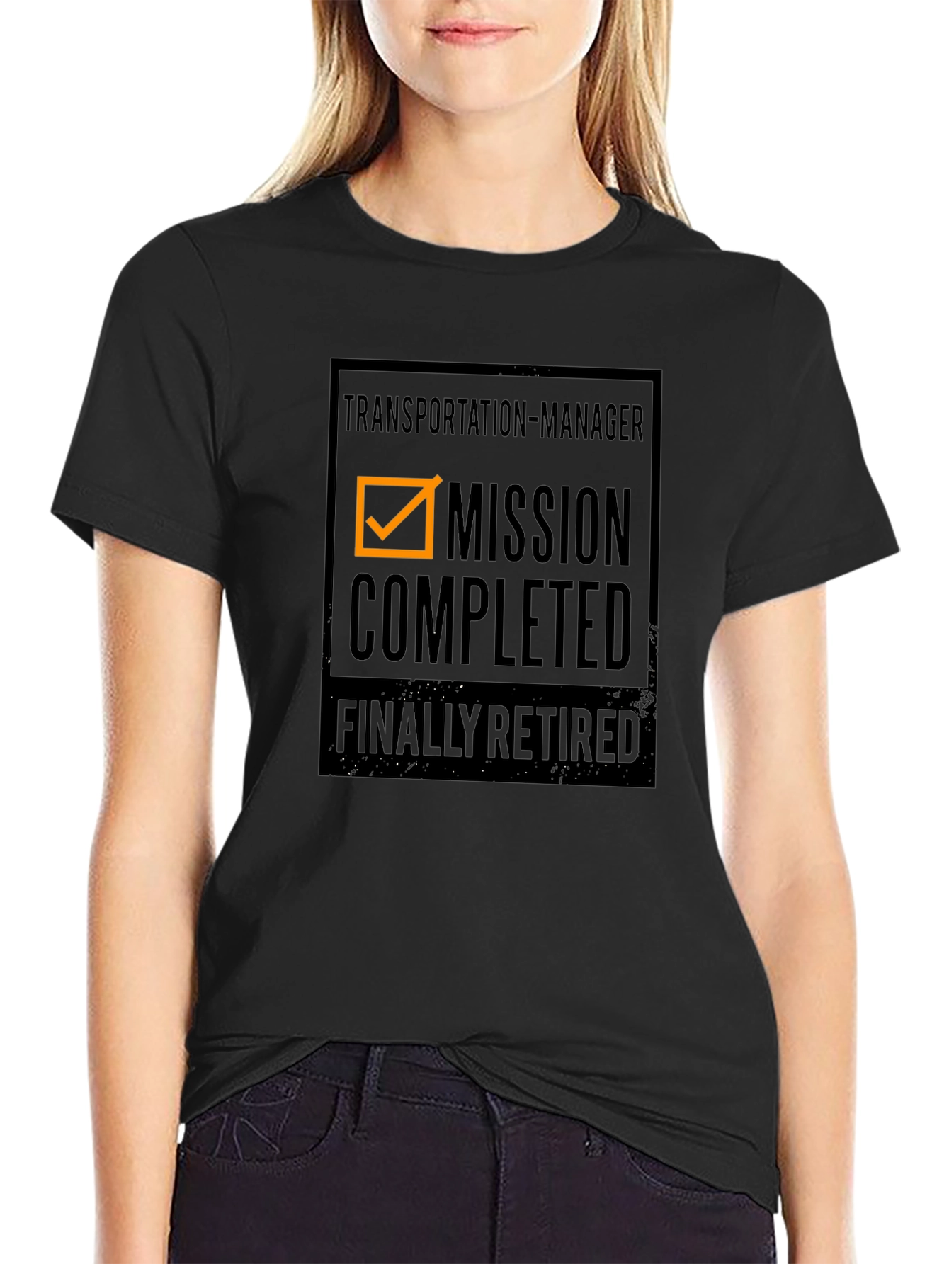 Transportation Manager: Mission Completed Retirement T-Shirt