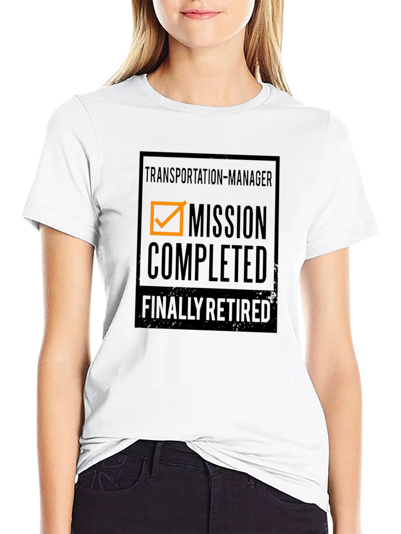 Transportation Manager: Mission Completed Retirement T-Shirt