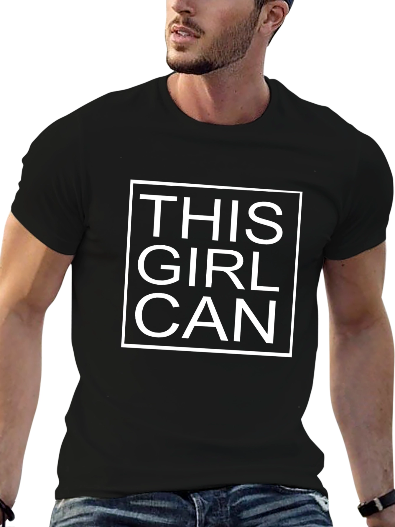 This Girl Can T-Shirt - Empowering Graphic Tee