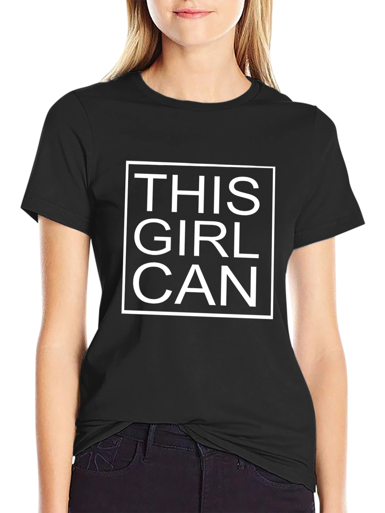 This Girl Can T-Shirt - Empowering Graphic Tee
